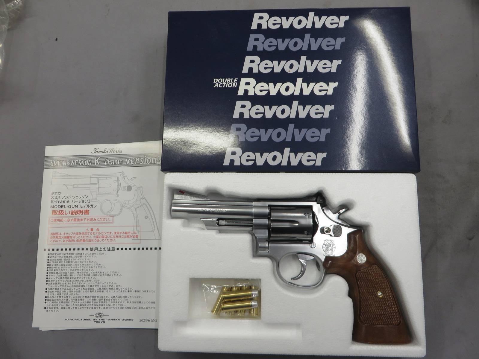 【タナカ】S&W M66 コンバットマグナム 4in Ver.3 モデルガン