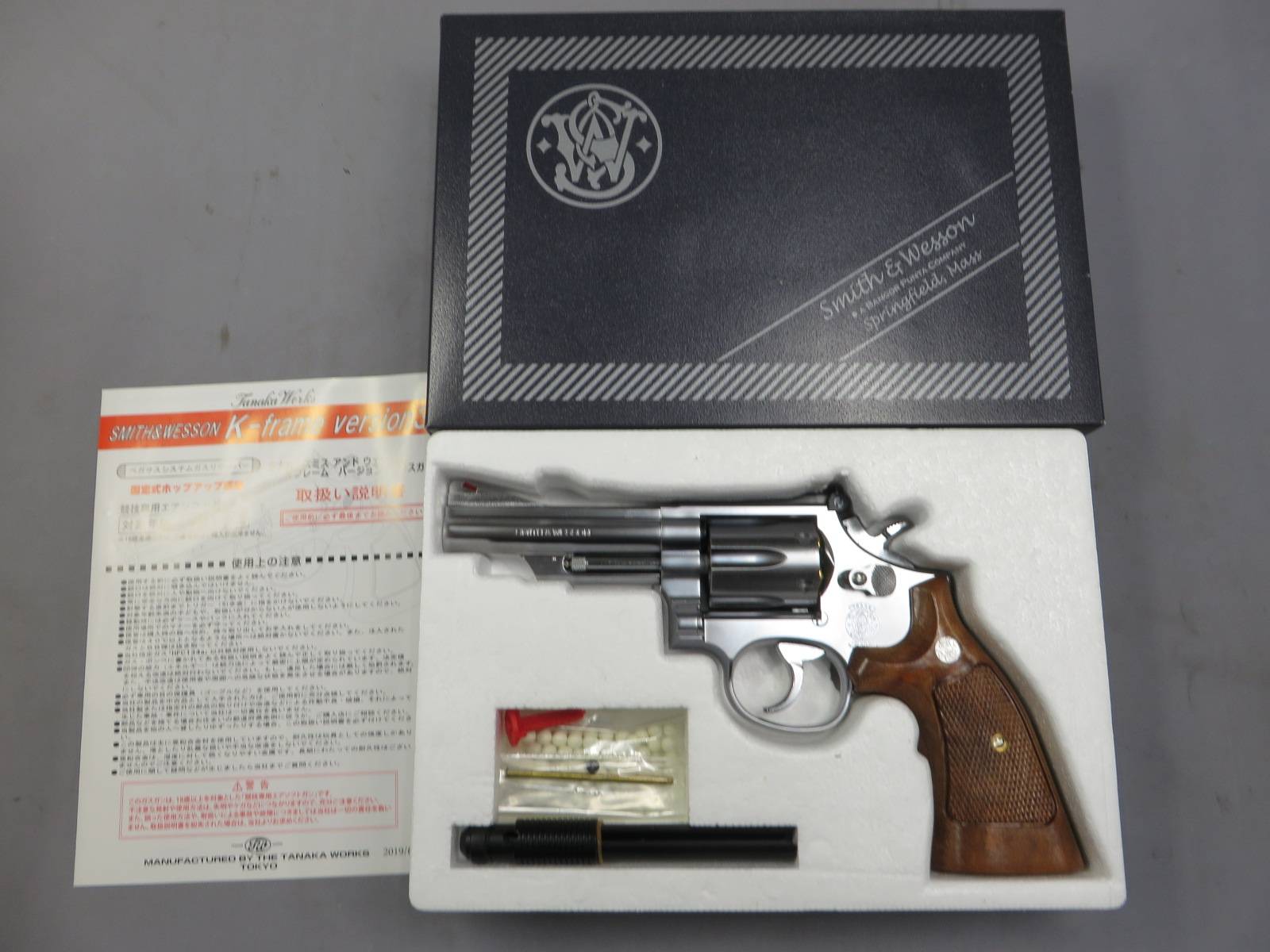 【タナカ】S&W M66コンバットマグナム  4in Ver.3