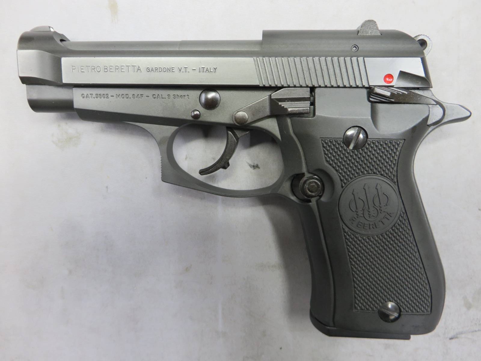 【ウエスタンアームズ】ベレッタM84FS カーボンブラック HW