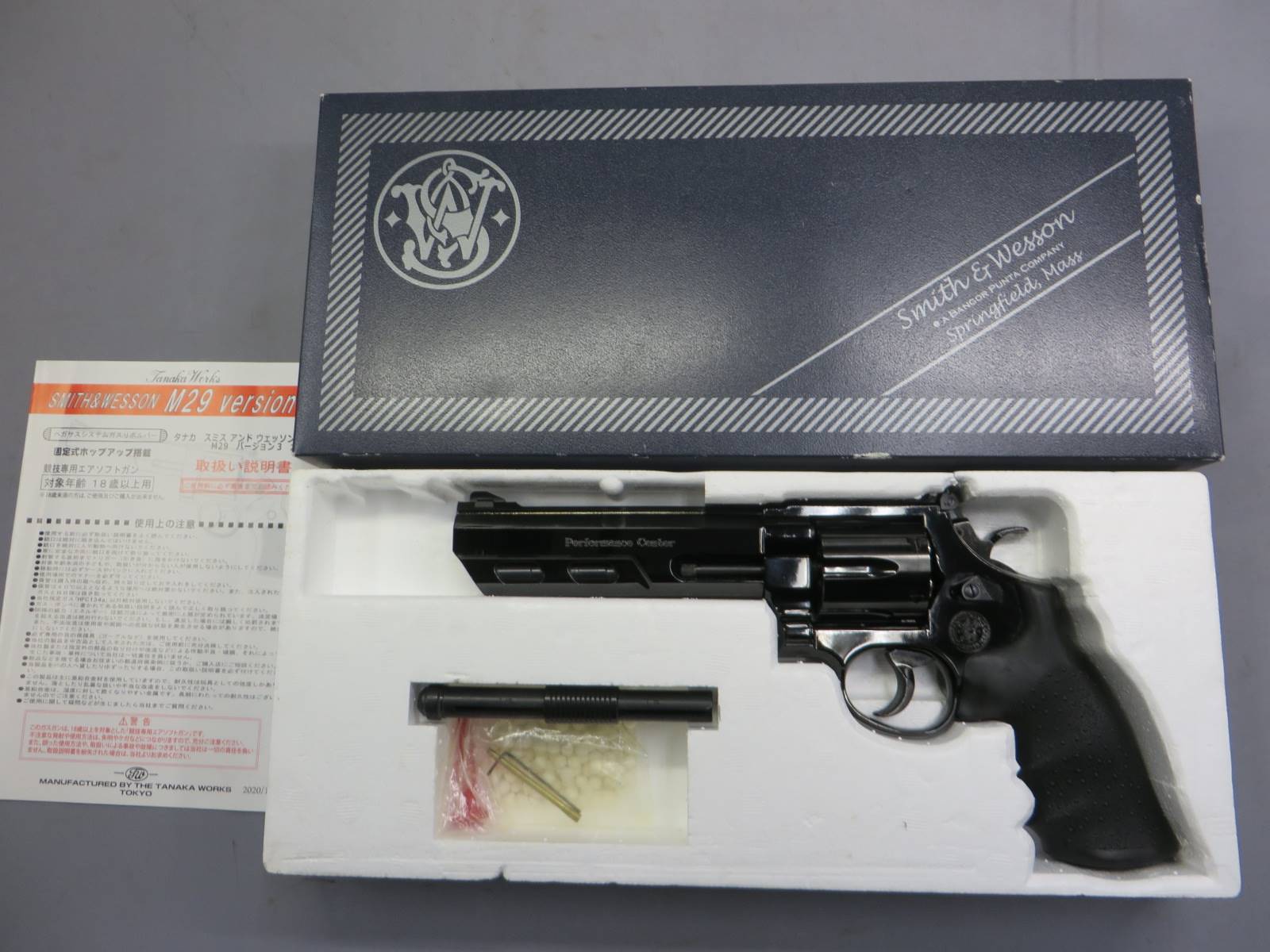 【タナカ】S&W M29 PC ターゲットハンター Ver.3 スチールフィニッシュ