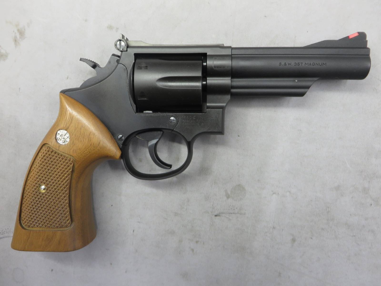 【タナカ】S&W M19 コンバットマグナム 4in HW Ver.3・+Weight 木製グリップ