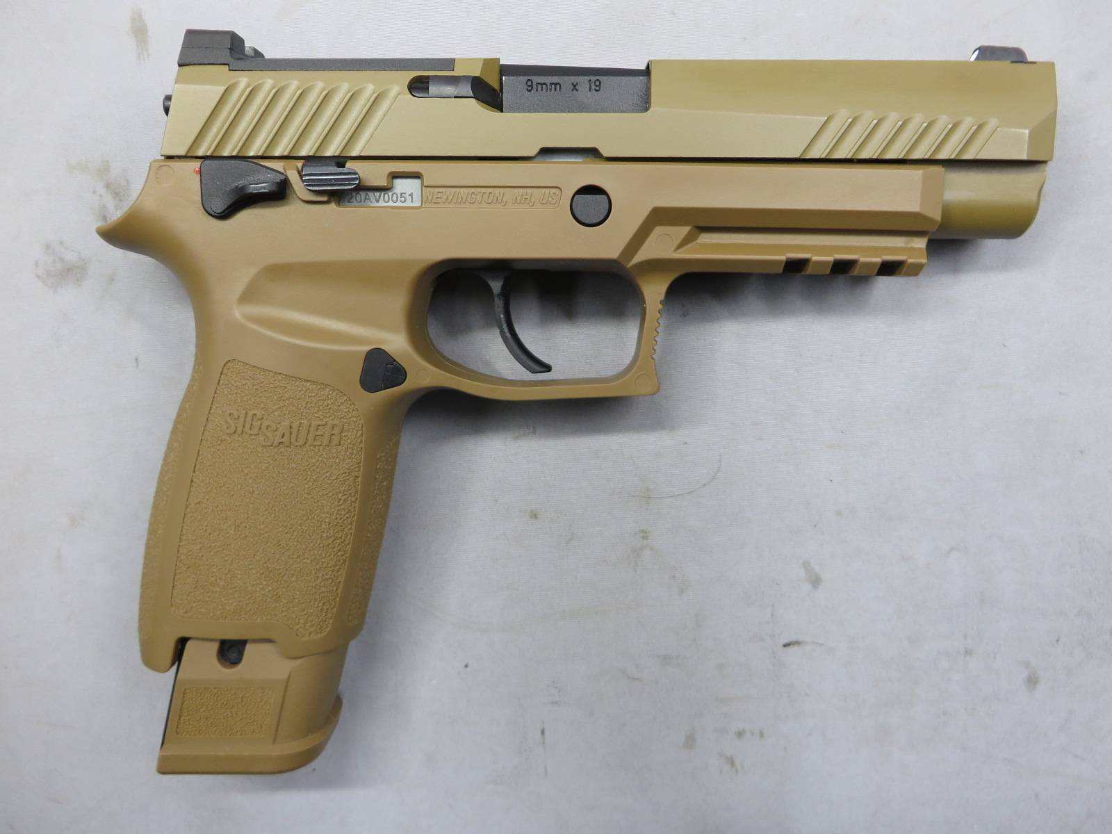 【SIG AIR・VFC】P320-M17 PROFORCE メタルスライド・ SIG SAUER アメリカ陸軍最新型制式採用拳銃