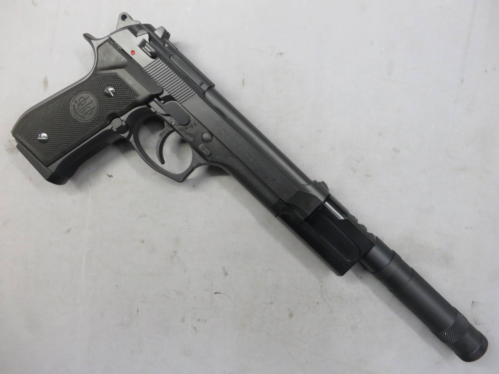 【ウエスタンアームズ】ベレッタM92FS LEON・レオン セミグロスブラック
