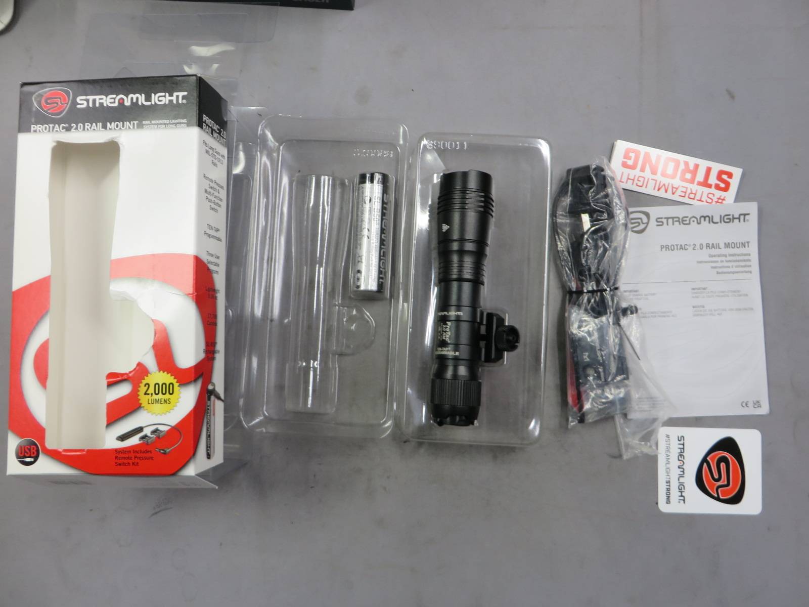 【STREAM LIGHT】PROTEC 2.0 Rail Mount