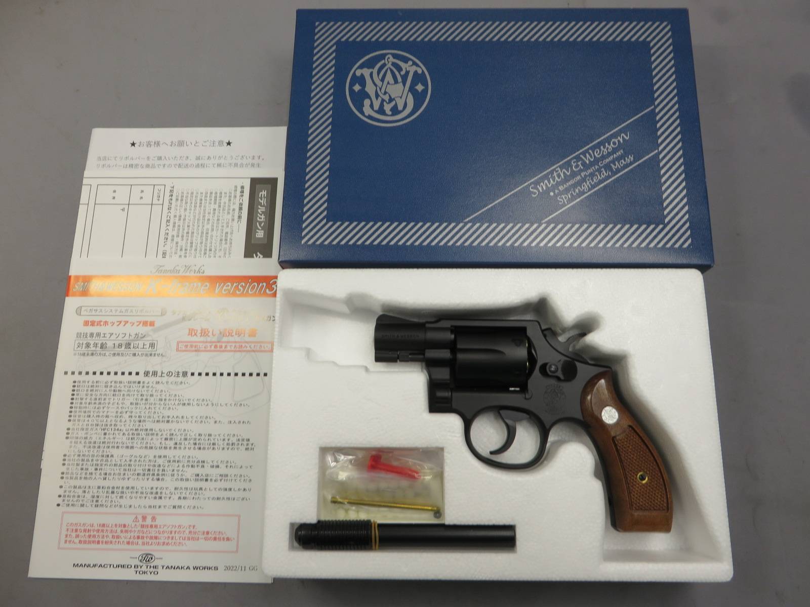 【タナカ】S&W M10 Military & Police 2in  HW Ver.3