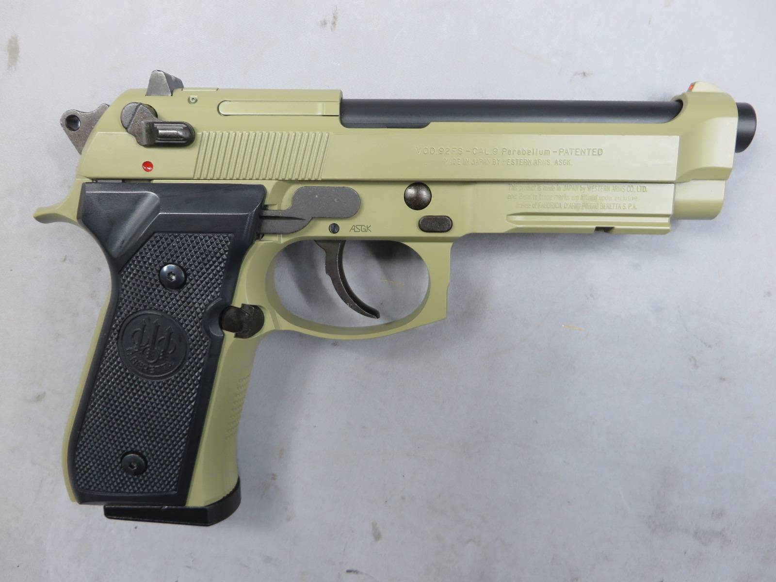 【ウエスタンアームズ】ベレッタ M9A1 DE・デザートカラー