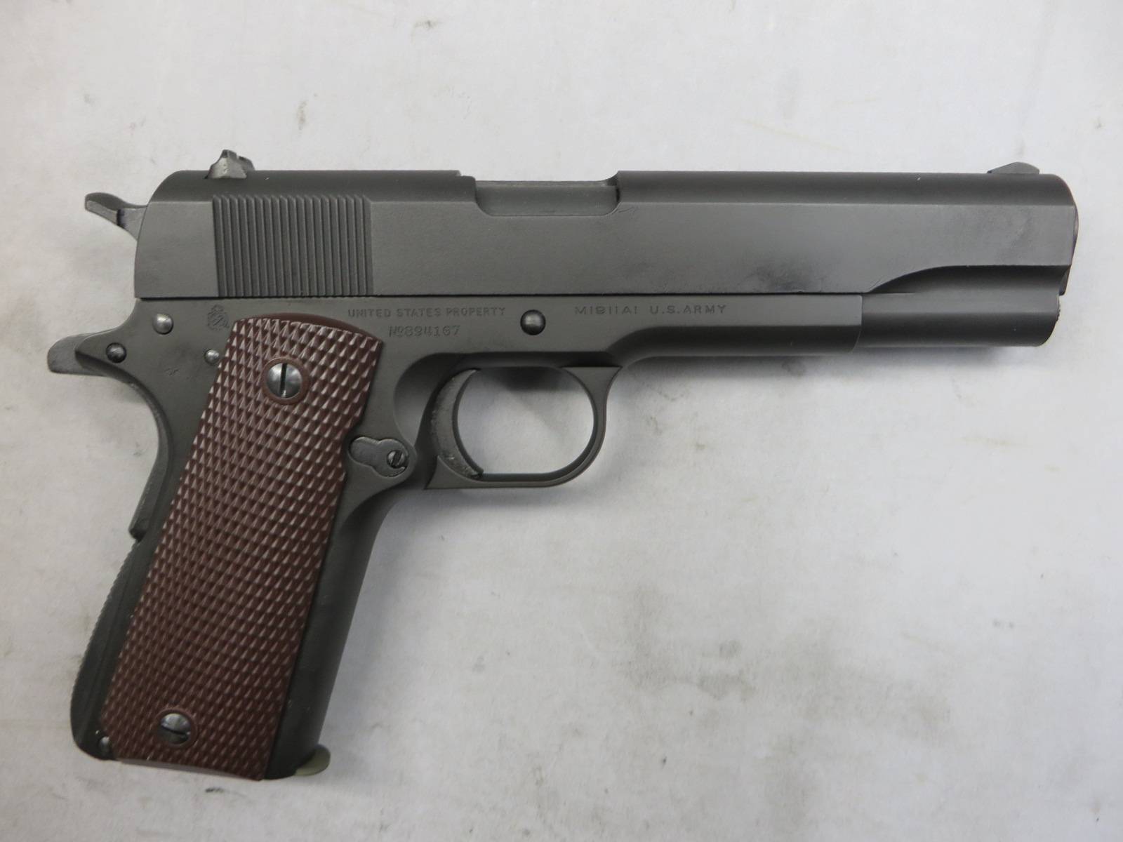 【CAW】 U.S.Army M1911A1 ミリタリーモデル of 1943 HW モデルガン