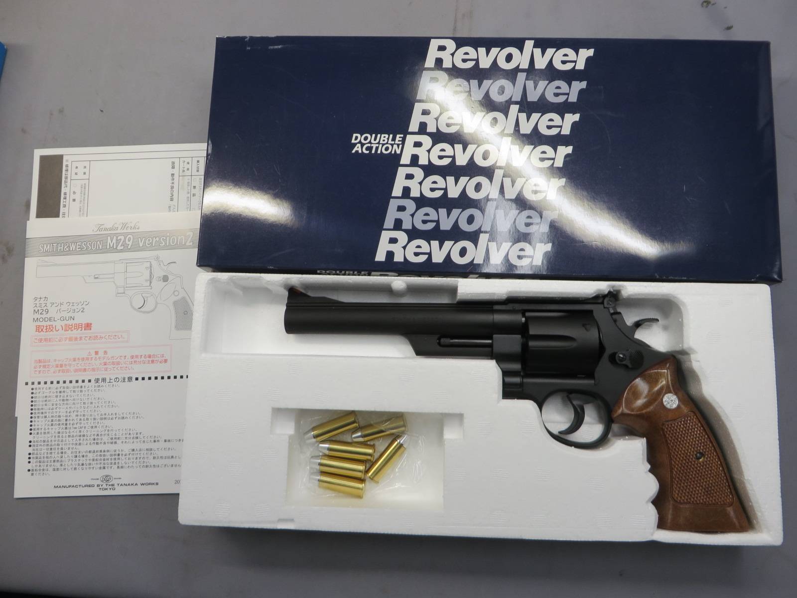 【タナカ】S&W　M29 6.5in カウンターボアード HW ダーティハリー モデルガン