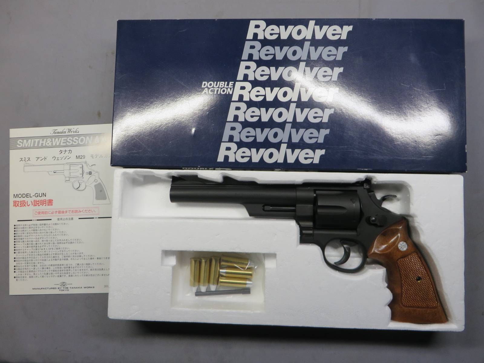 【タナカ】S&W　M29 6.5in カウンターボアード HW ダーティハリー モデルガン