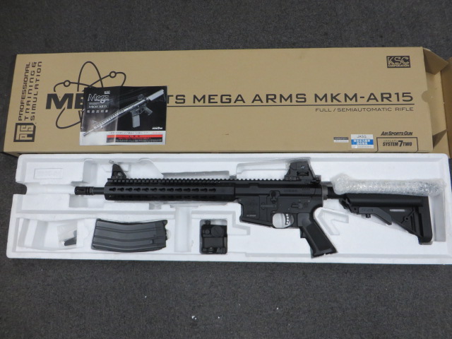 【KSC】PTS MEGA ARMS MKM-AR15 / ダットサイト