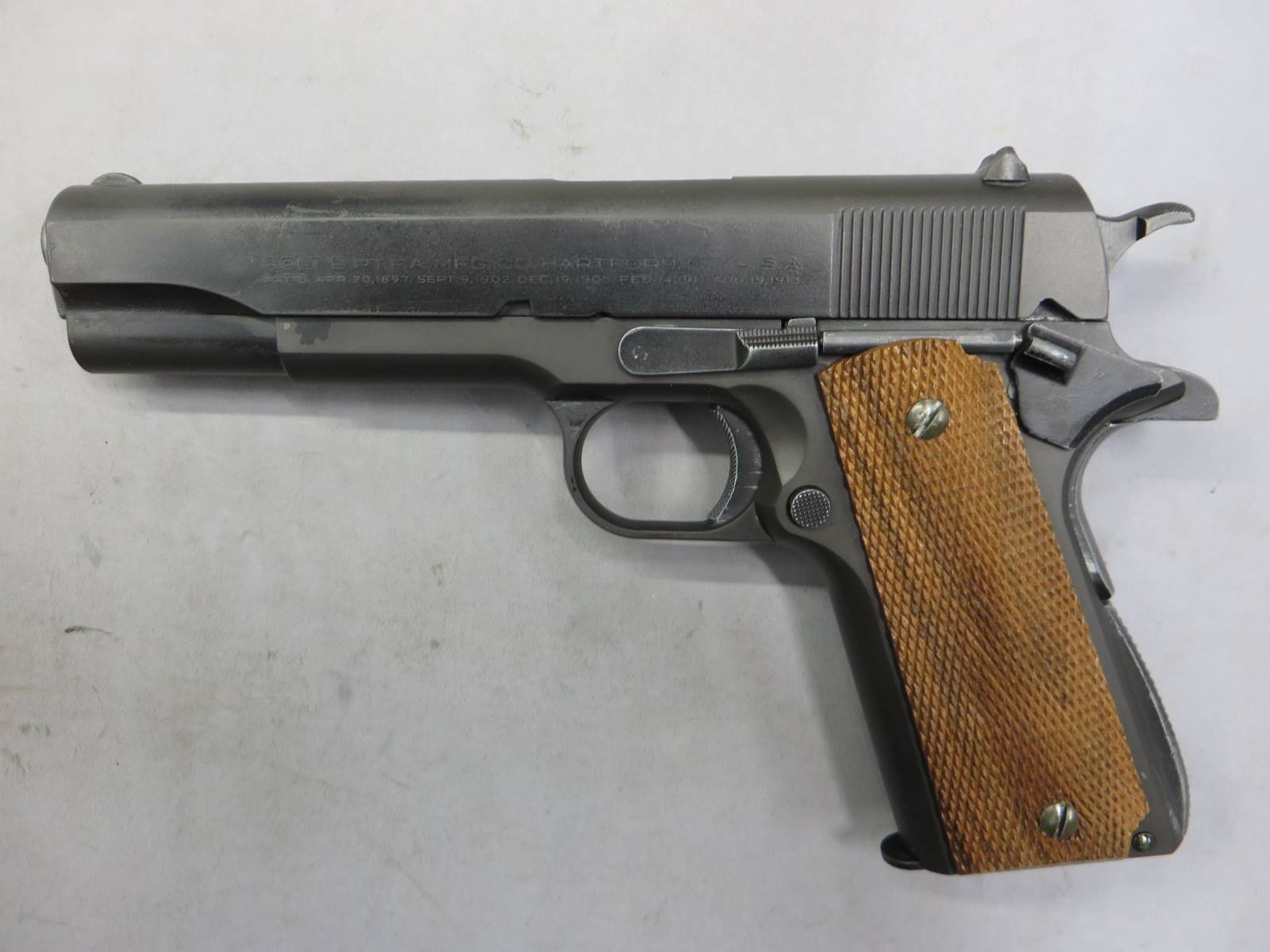 【ホビーフィックス】戦前モデル ナショナルマッチM1911 メガウエイト モデルガン