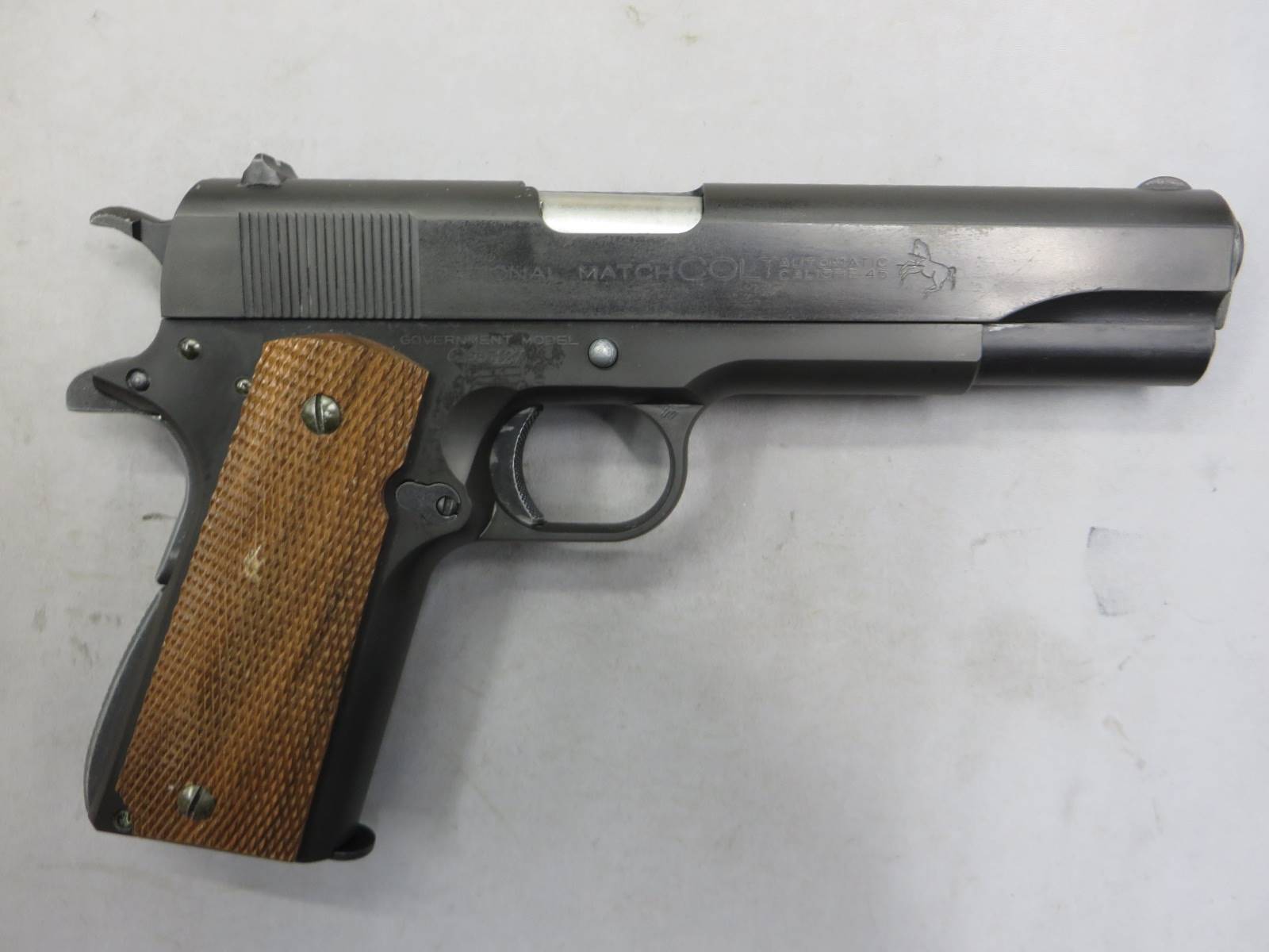 【ホビーフィックス】戦前モデル ナショナルマッチM1911 メガウエイト モデルガン