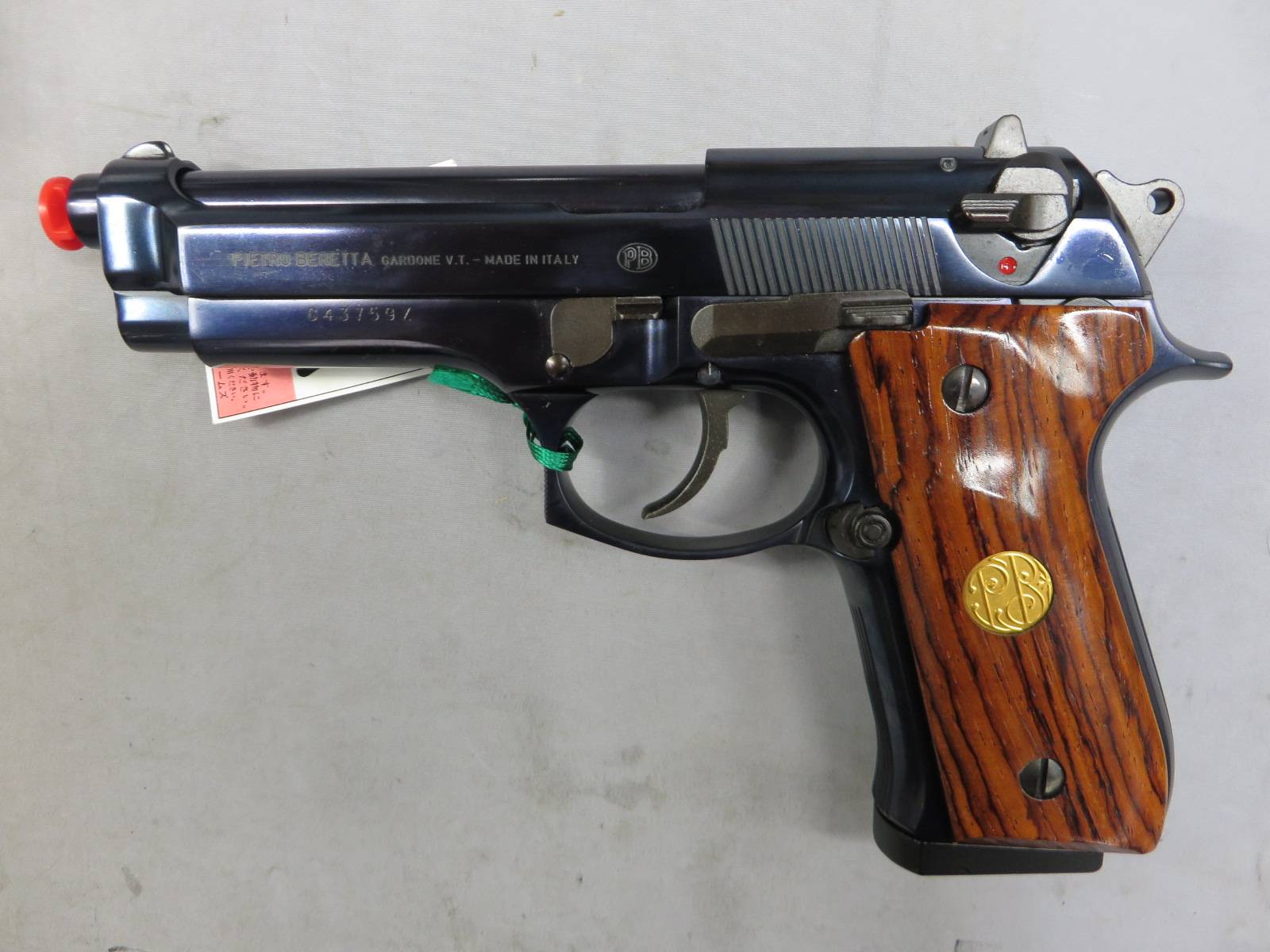 【ウエスタンアームズ】ベレッタM92FS ブルースチールカスタム