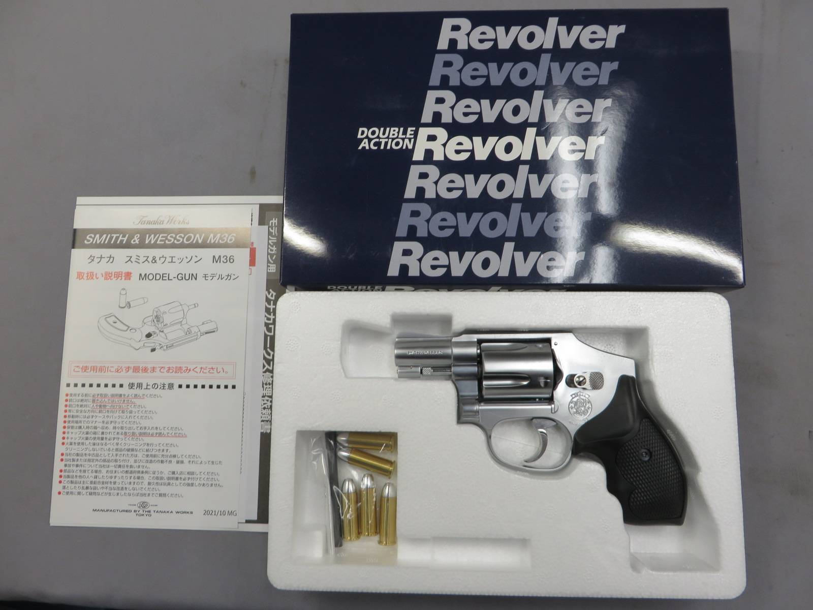 【タナカ】S&W M640 センチニアル 2in ステンレスフィニッシュ Ver.2 モデルガン