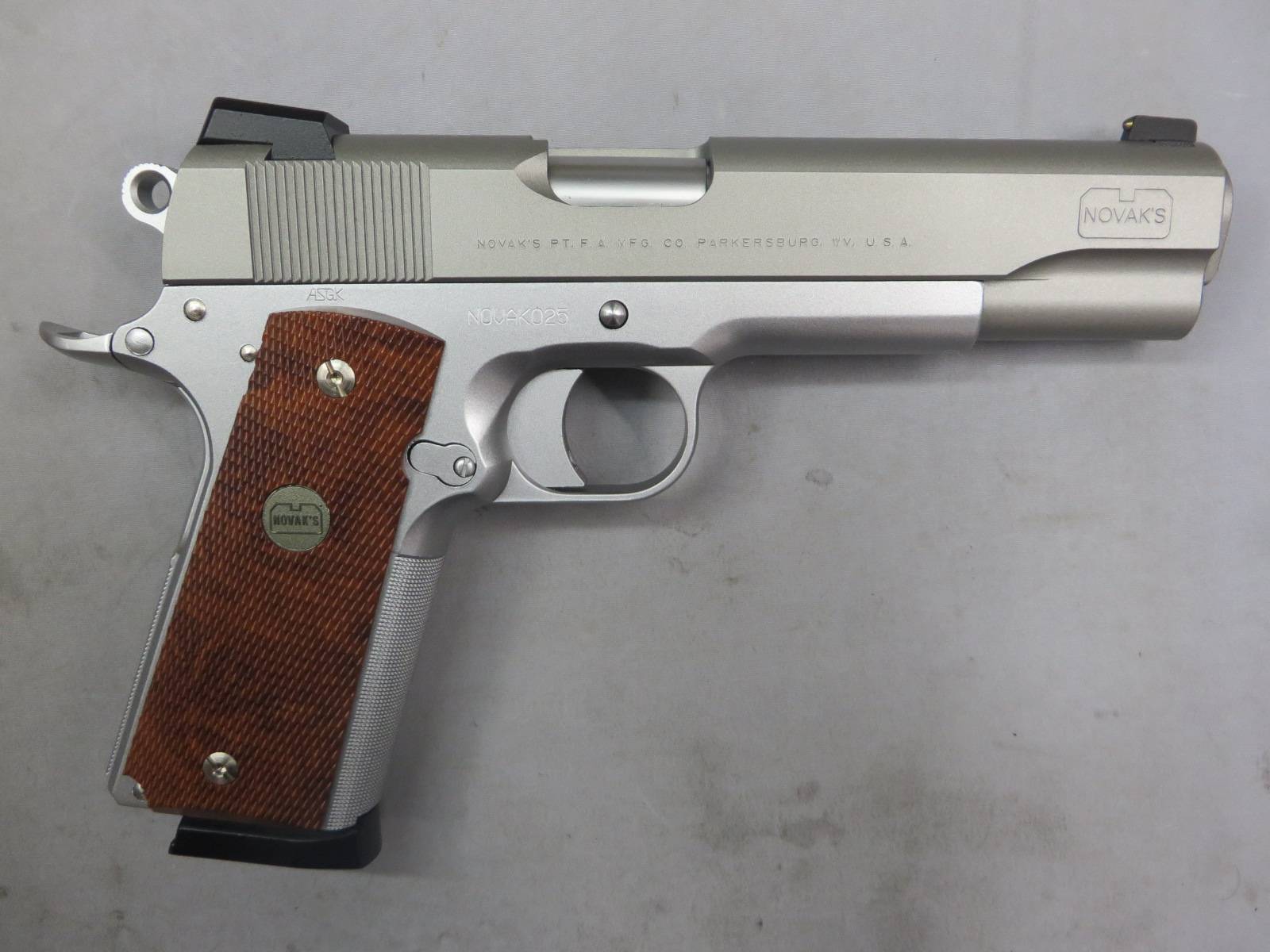 【ウエスタンアームズ】NOVAK NEXT 5in シルバー・ノバック