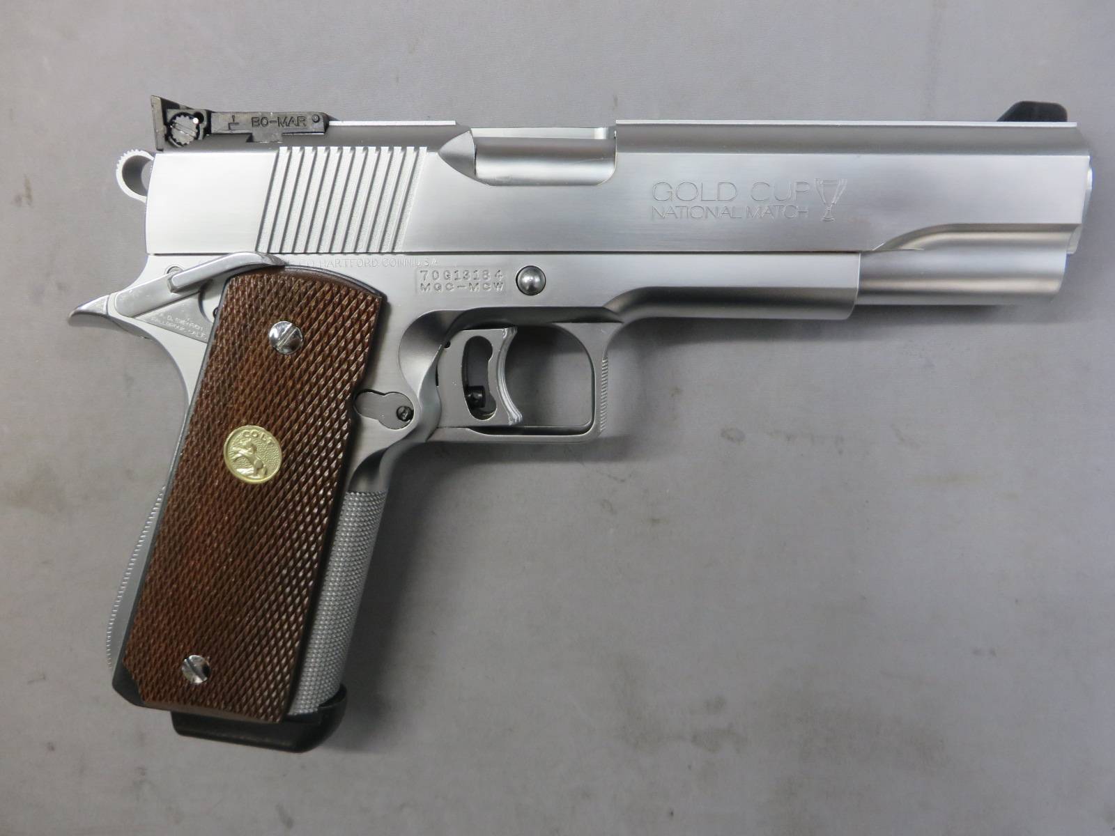 【MGC】ホーグ ゴールドカップ ナショナルマッチ 5in オールシルバー モデルガン