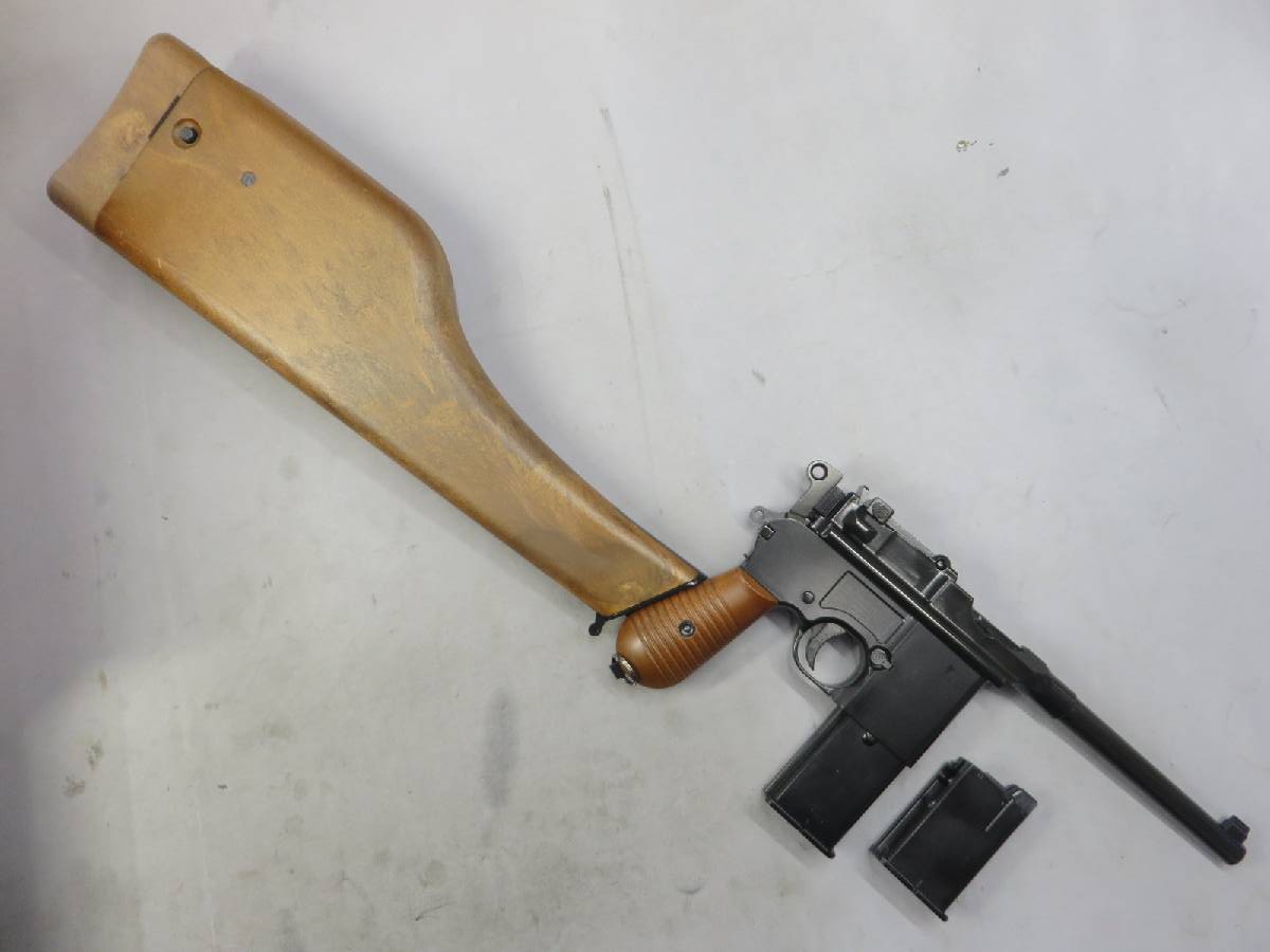 【AW・ArmoreWoks】モーゼルM712 フェイクウッド ストックホルスター付き