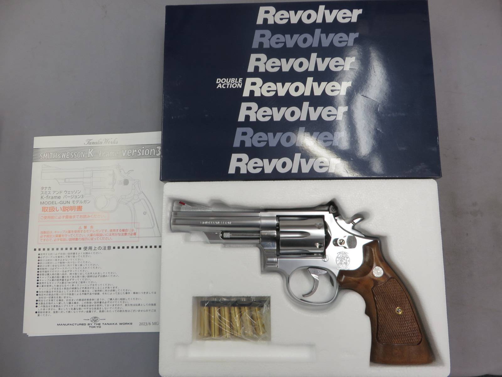 【タナカ】S&W M66 コンバットマグナム 4in Ver.3   モデルガン