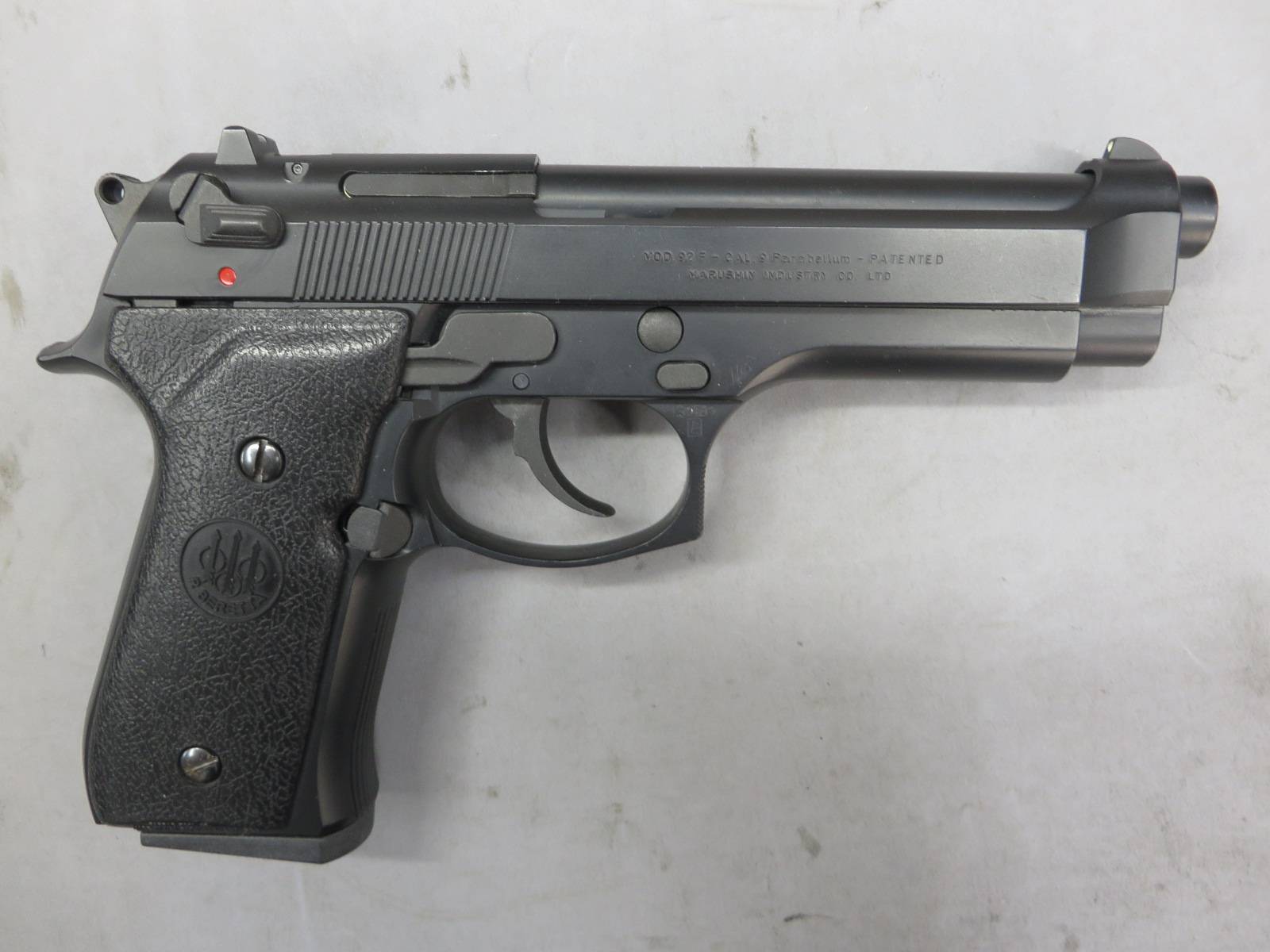 【マルシン】ベレッタ M92F・ラバーグリップ　モデルガン