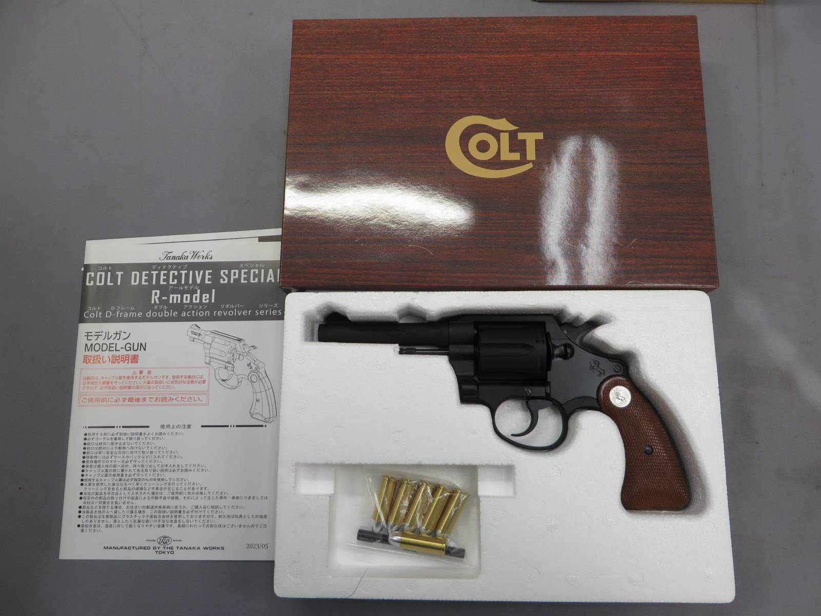 【タナカ】コルト ポリスポジティブスペシャル 4in 3rd Issue R-Model HW　モデルガン
