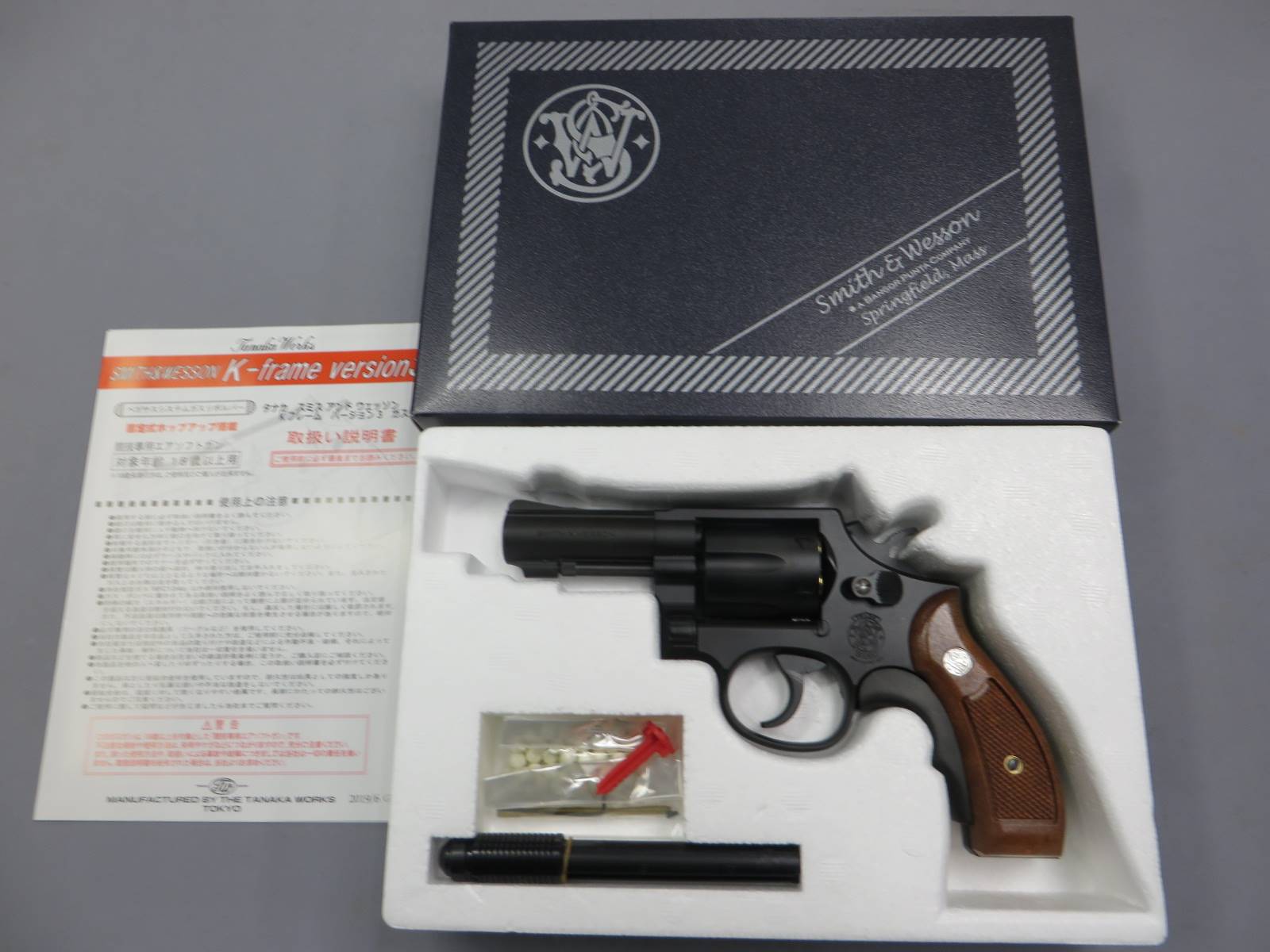 【タナカ】S&W M13 FBIスペシャル 3in HW Ver.3