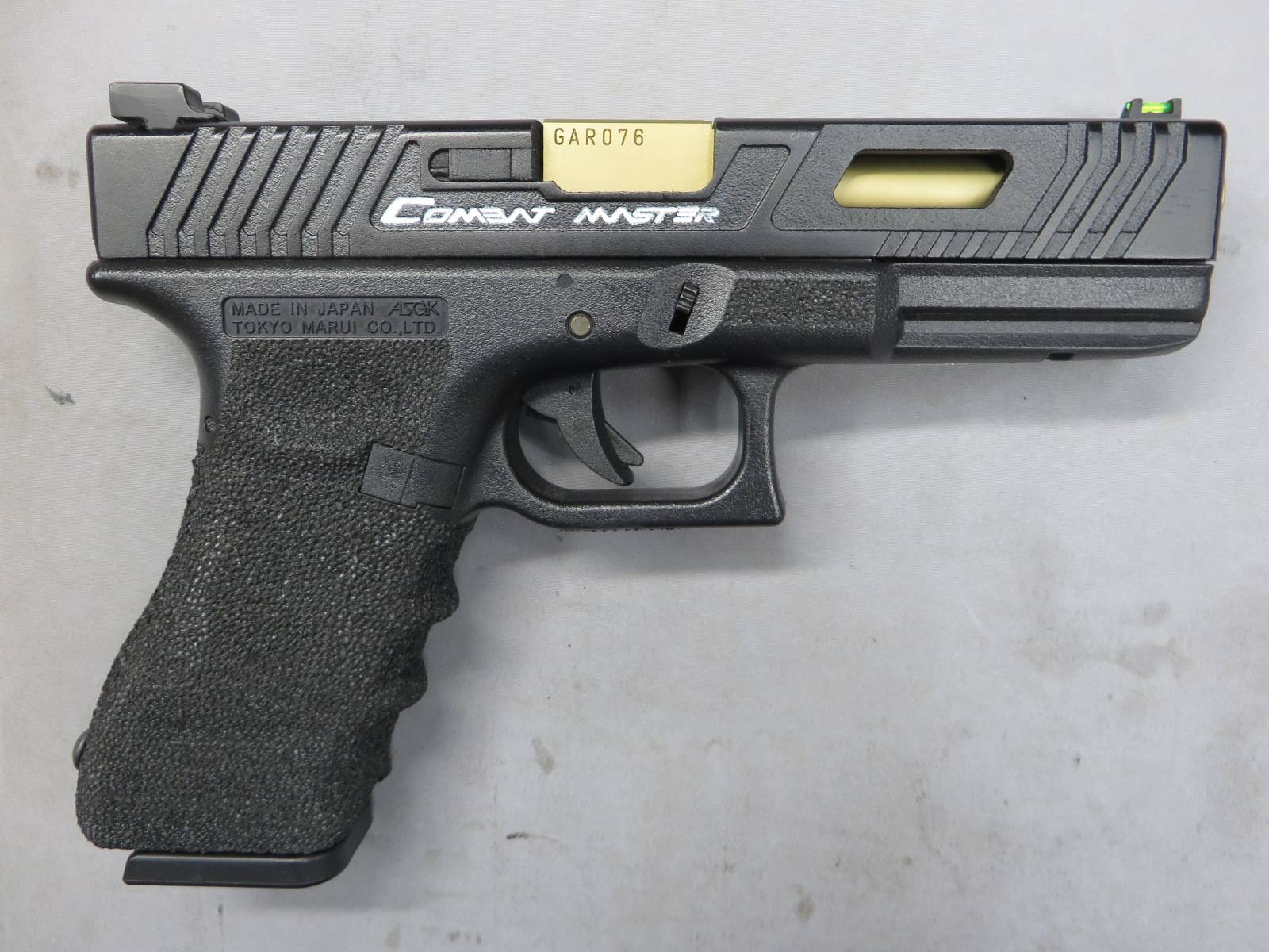 【東京マルイ】グロック17・TTI コンバットマスター（樹脂スライド） カスタム Glock17 G17