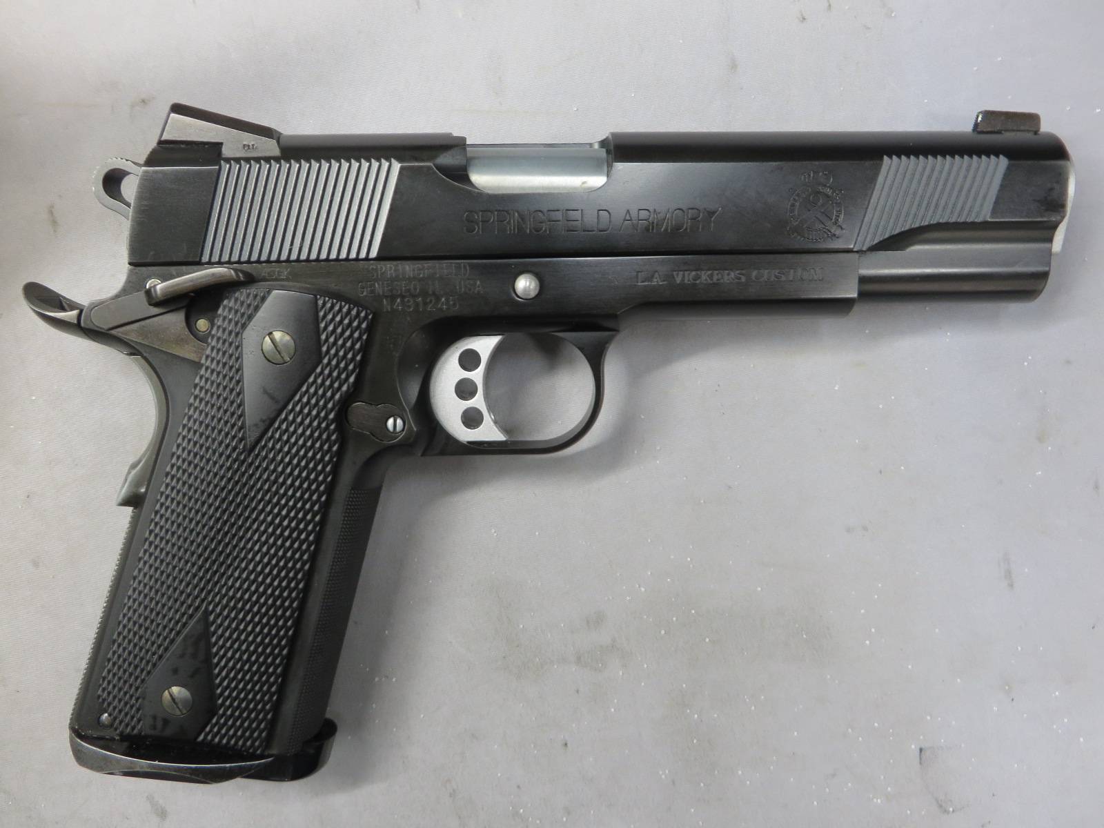 【ウエスタンアームズ】LAヴィッカーズ カスタム リアルスチール