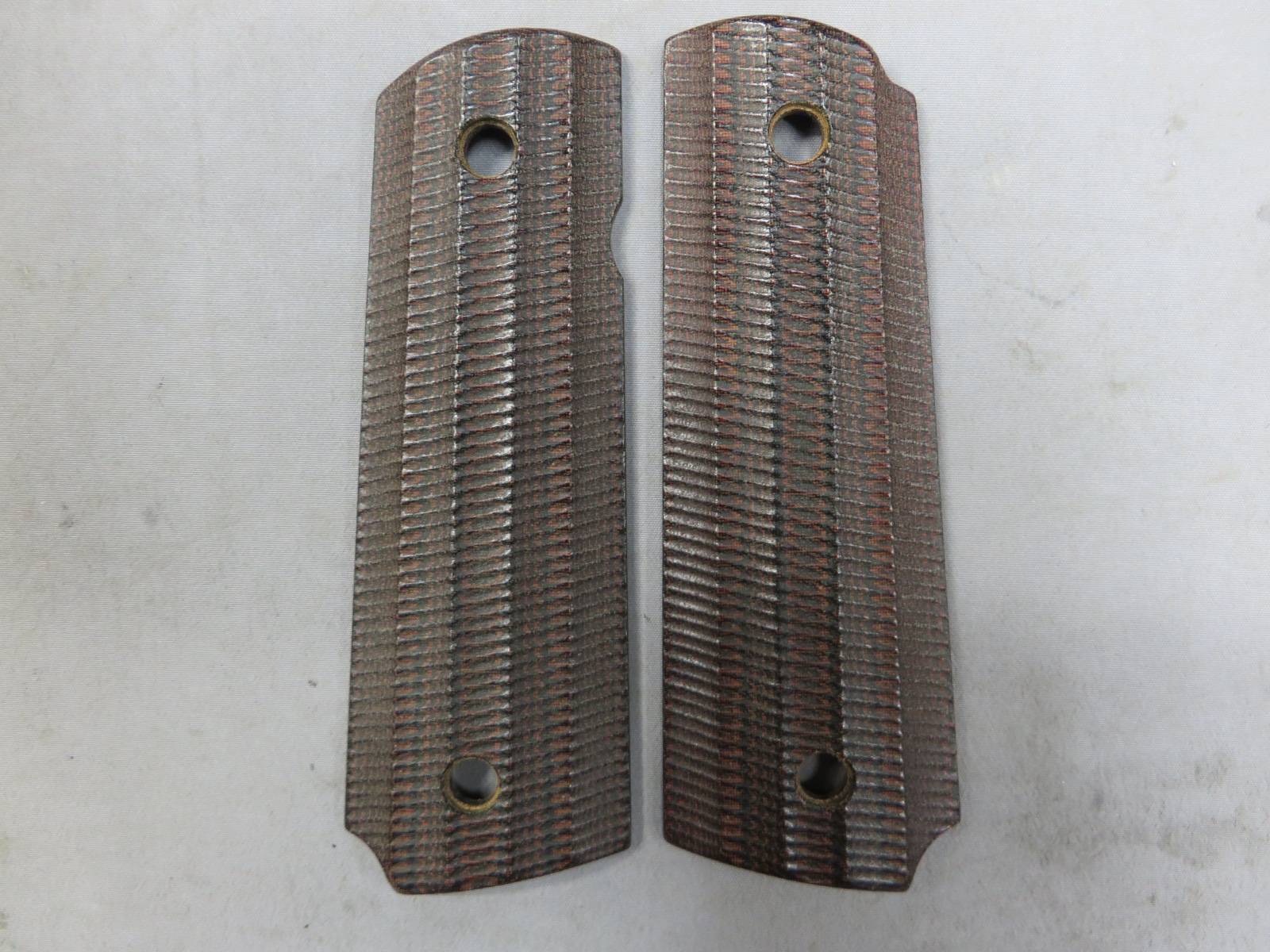 【Linville Grips】1911フルサイズ Lucia アルマジロ グリーンブラック