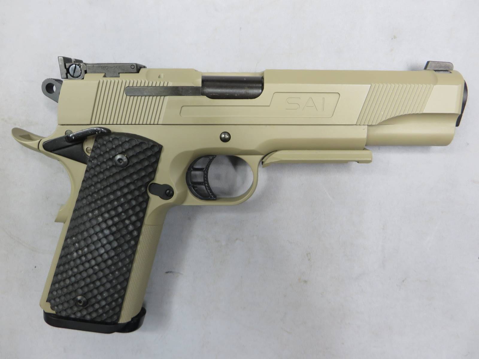 【ウエスタンアームズ】SAI 1911 フラットダークアース 24挺限定