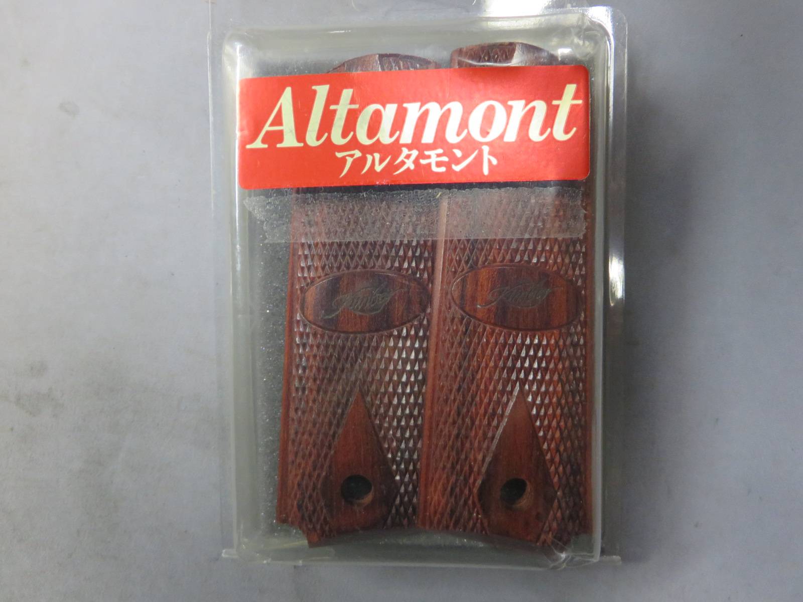 【アルタモント】Kimber・キンバー フルサイズ ダイヤチェッカー グリップ