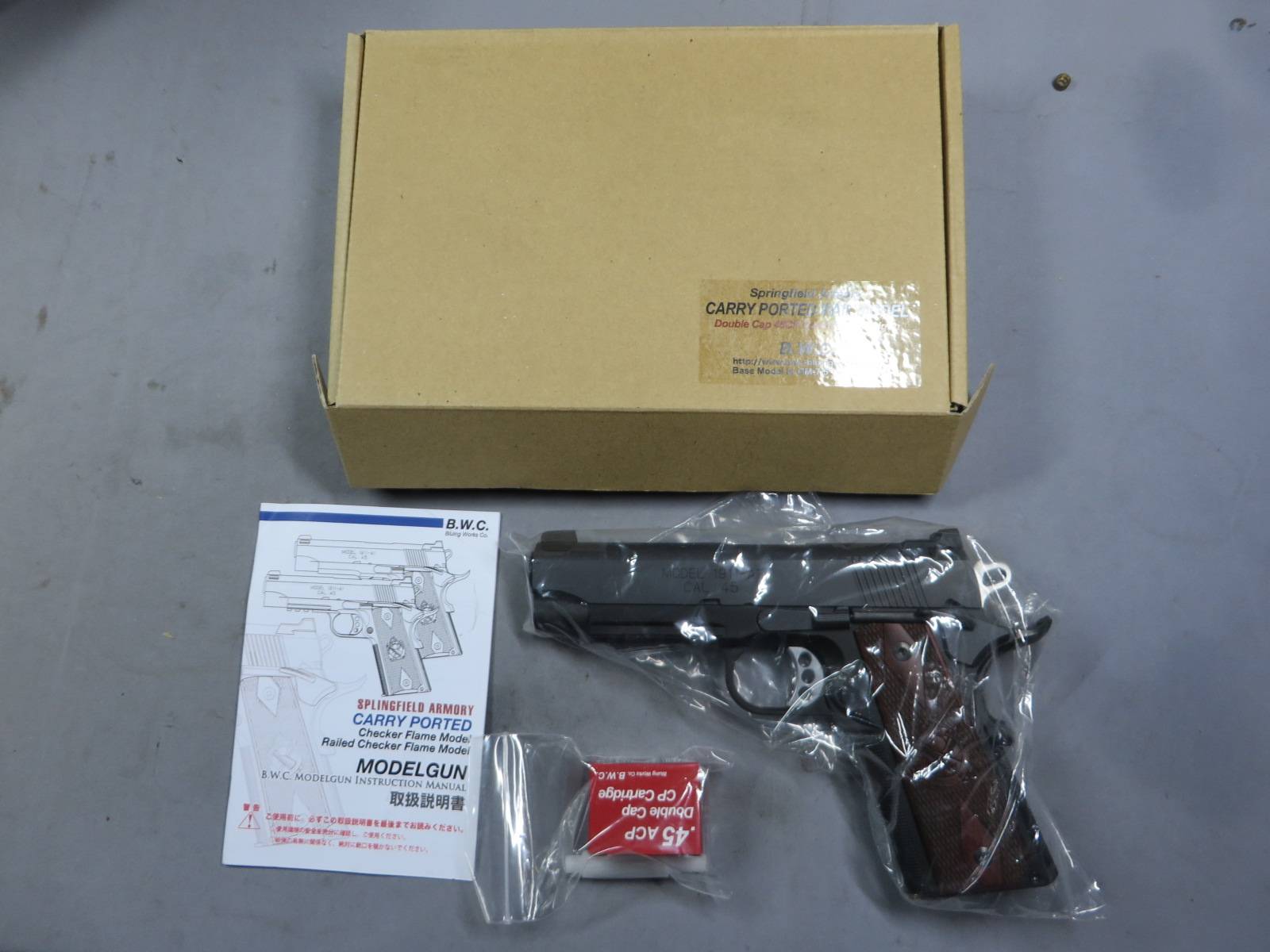 【BWC】SFA Carry Ported Rail Model 15挺限定 モデルガン
