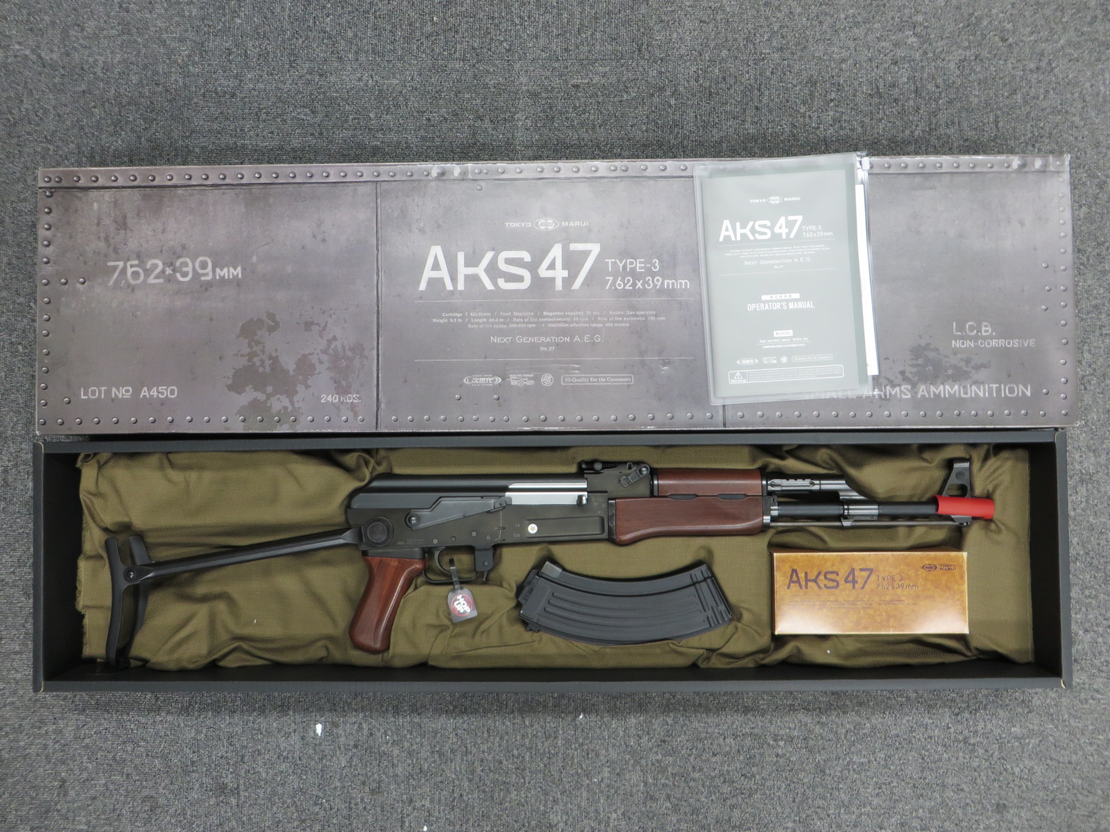 【東京マルイ】AKS47 Type3　次世代電動ガン　/ マウント