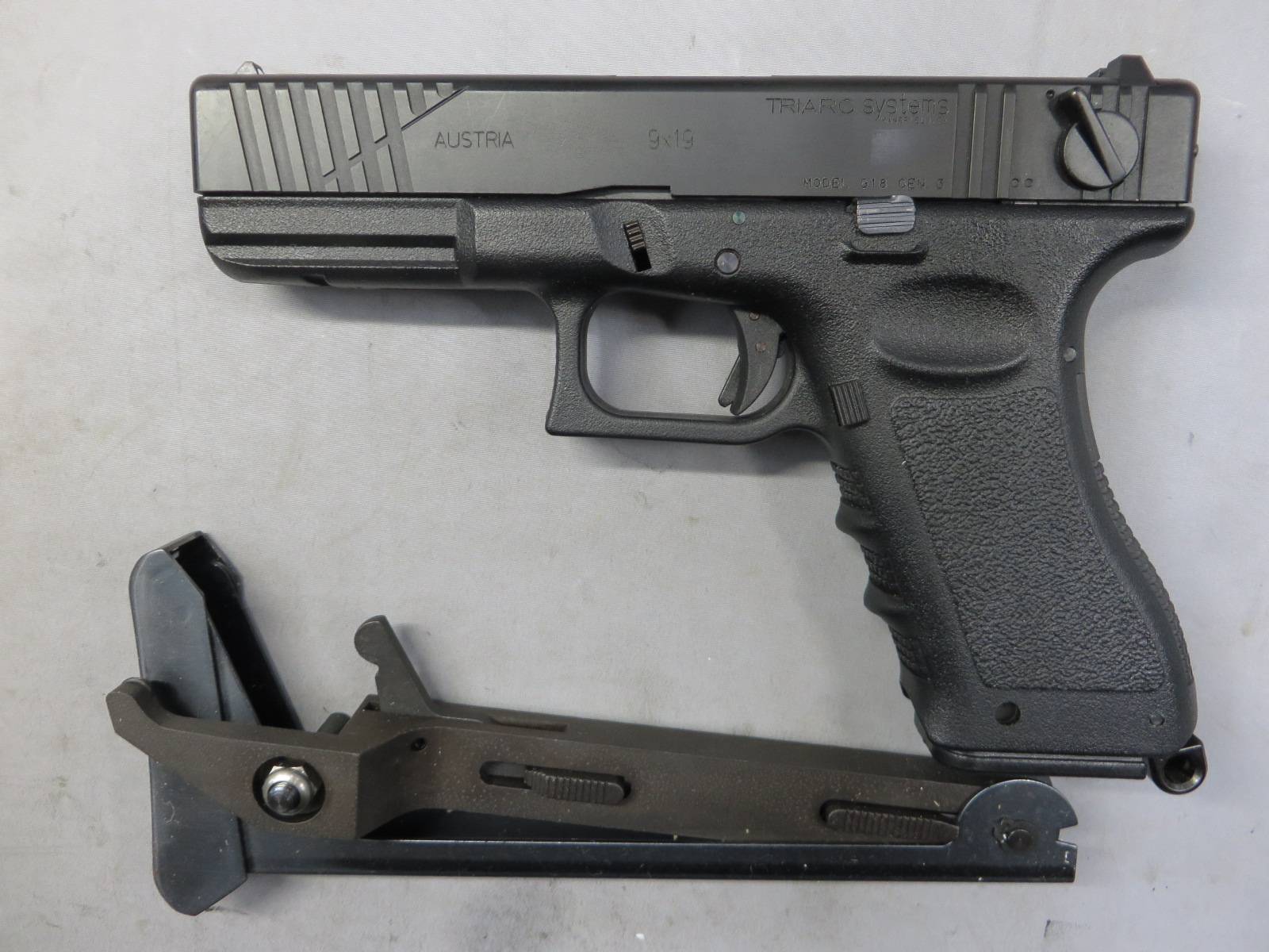 【KSC】グロック18 CQB フォールディングストック スライドHW ・G18