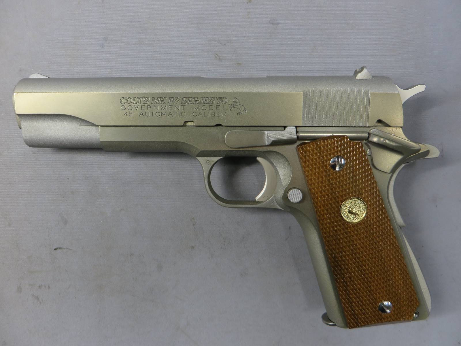 【エラン】コルトMK4シリー70 シルバー　モデルガン
