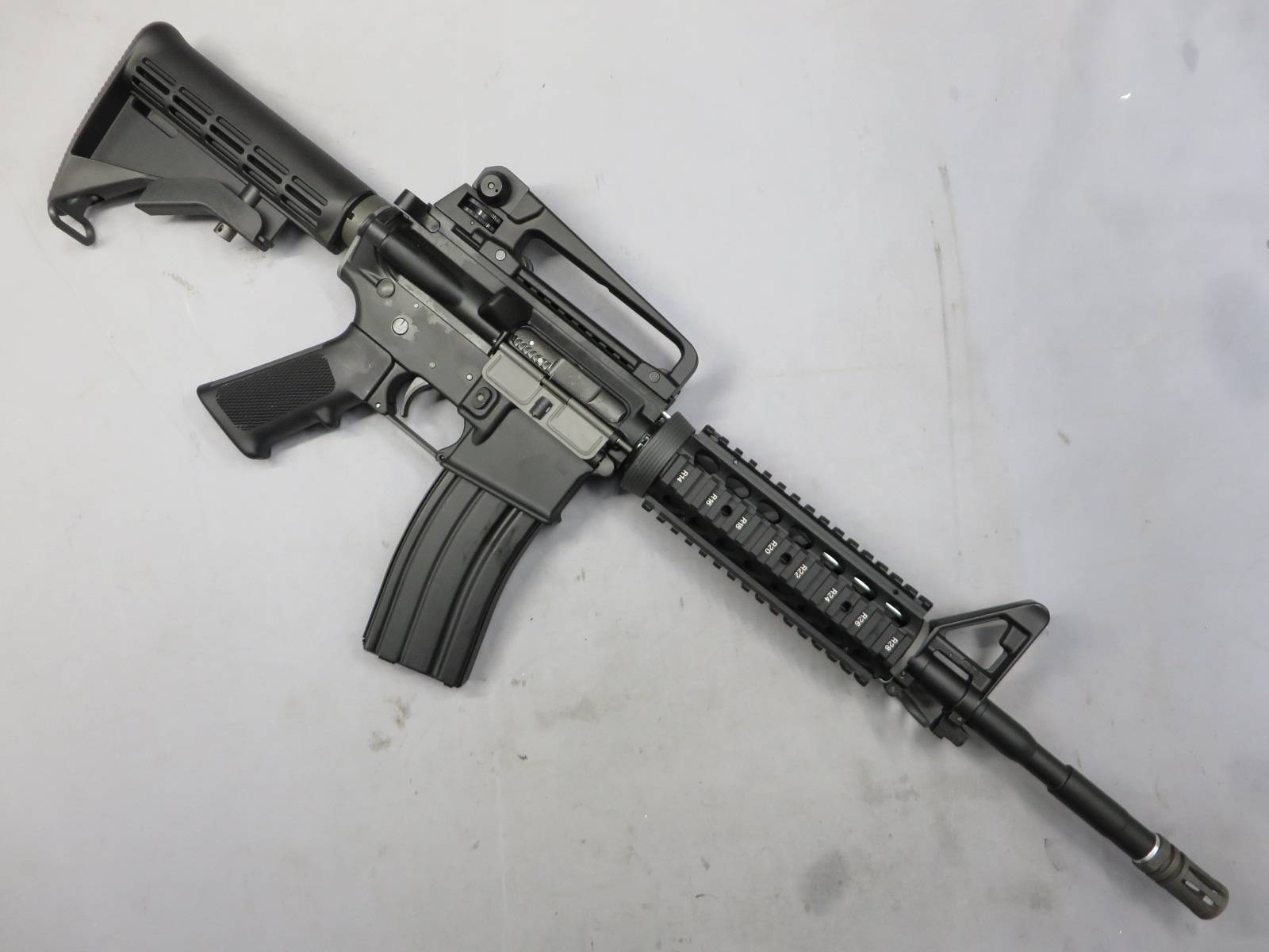 【WE】M4 RIS V3・リアル刻印 GBB