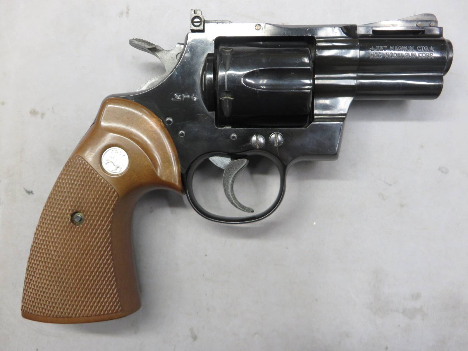 【MGC】ポリス パイソン .357Magnum 2.5in モデルガン