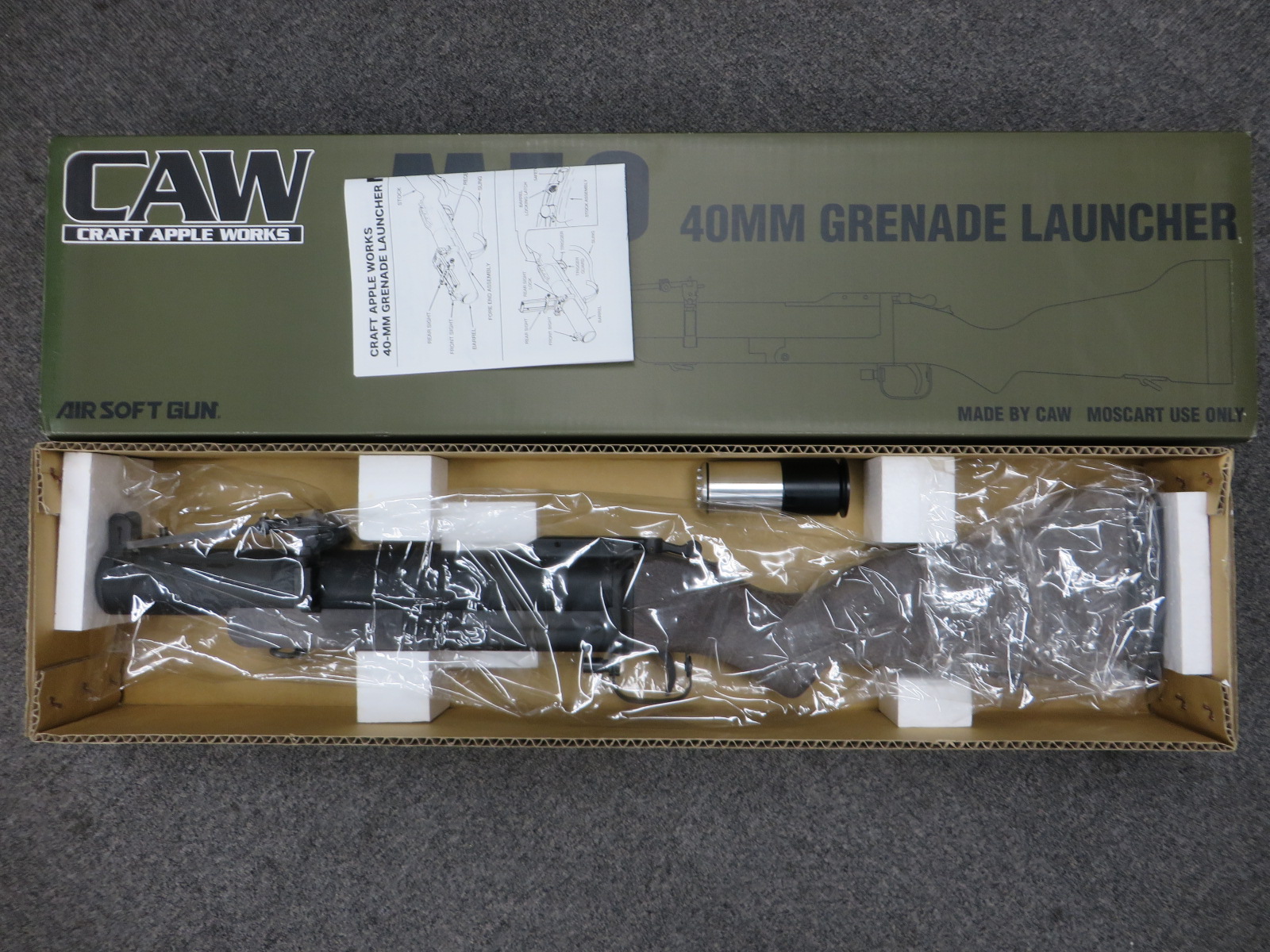 【CAW】U.S.M79 グレネードランチャー プラストック　+　モスカート