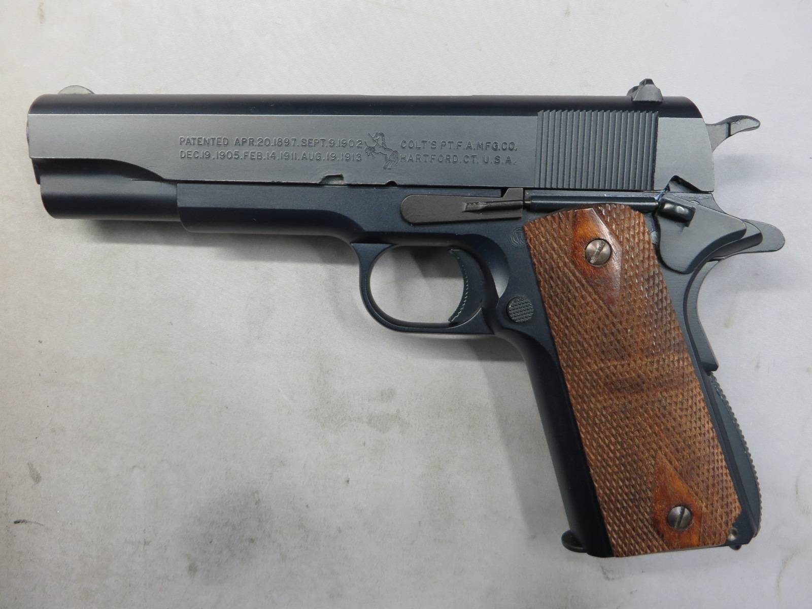 【ウエスタンアームズ】コルト U.S.M1911A1 トランジションモデル・木製グリップ