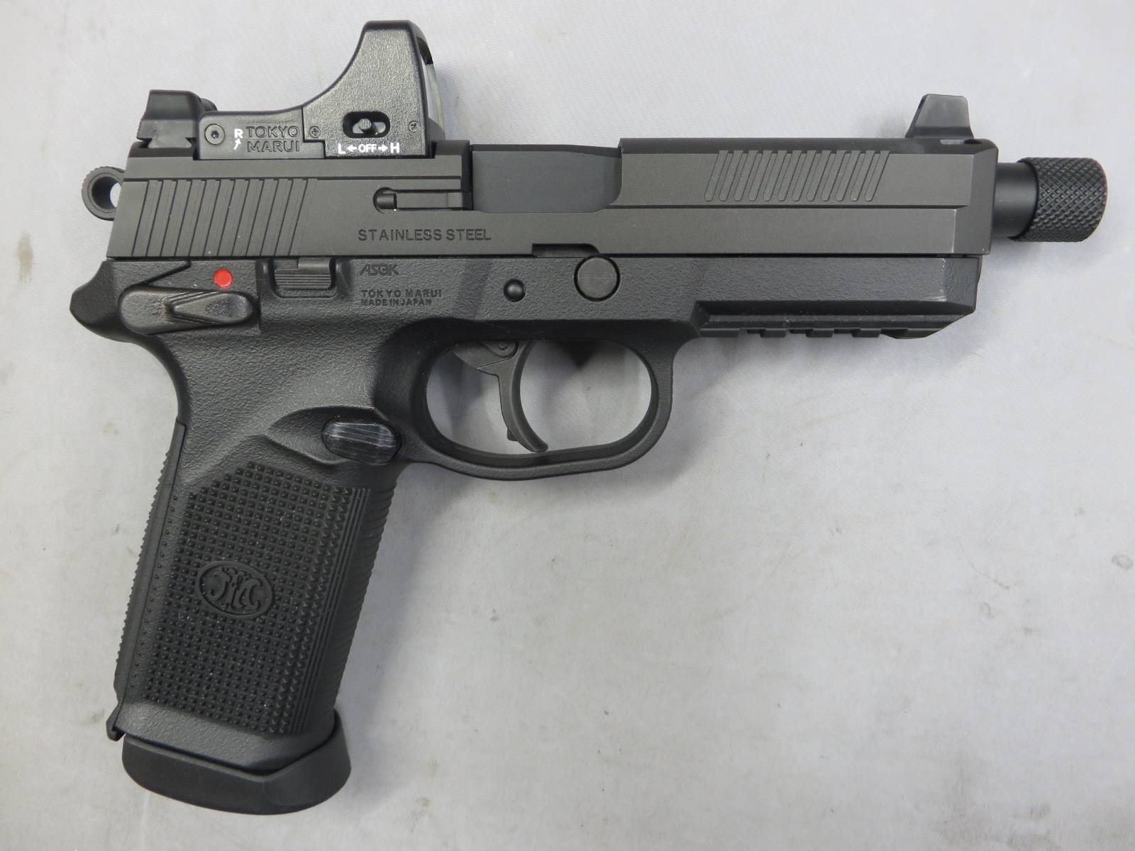 【東京マルイ】FNX-45 タクティカル ブラック・マイクロプロサイト