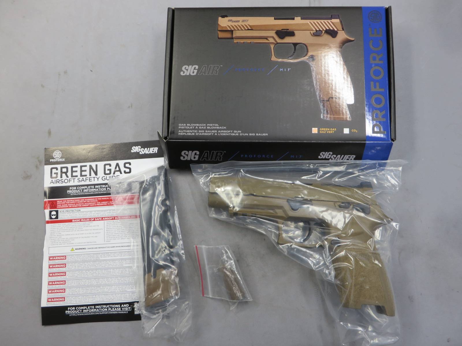 【SIG AIR・VFC】P320-M17 PROFORCE メタルスライド・ SIG SAUER アメリカ陸軍最新型制式採用拳銃