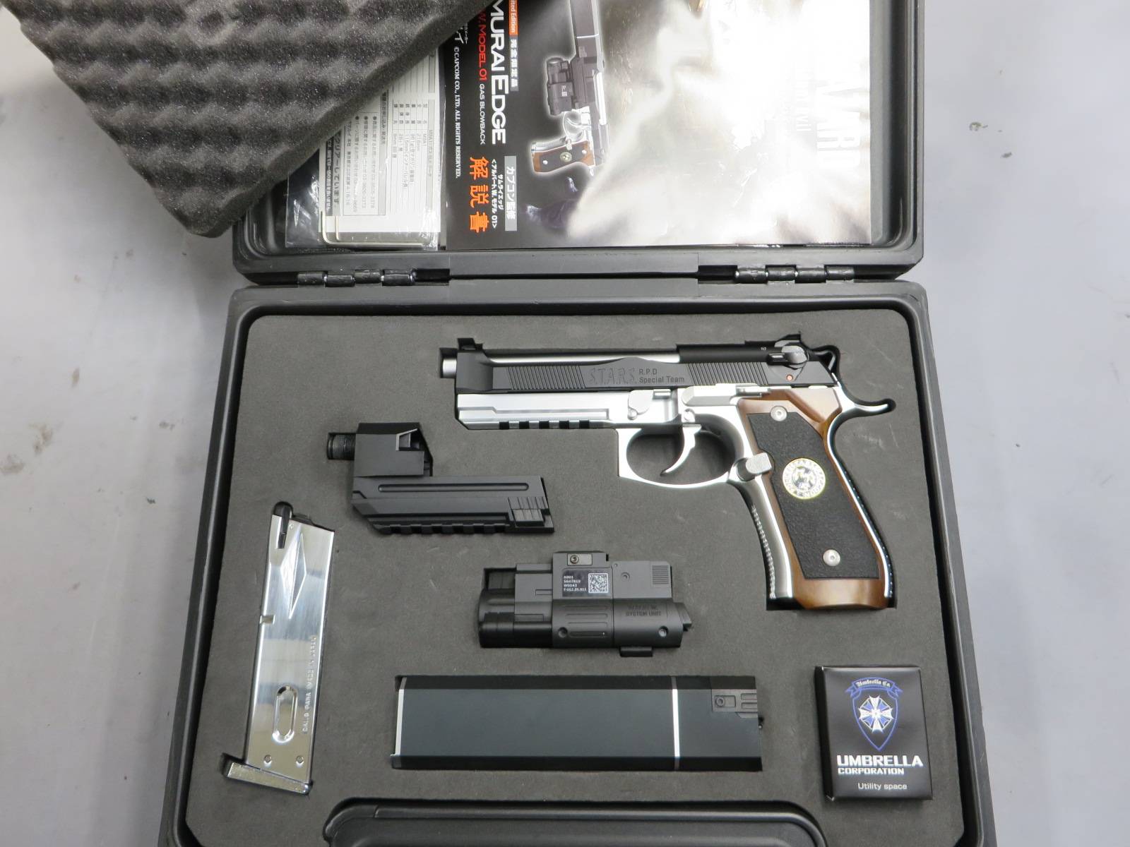 【東京マルイ】サムライエッジ アルバート ウェスカーモデル01 バイオハザード