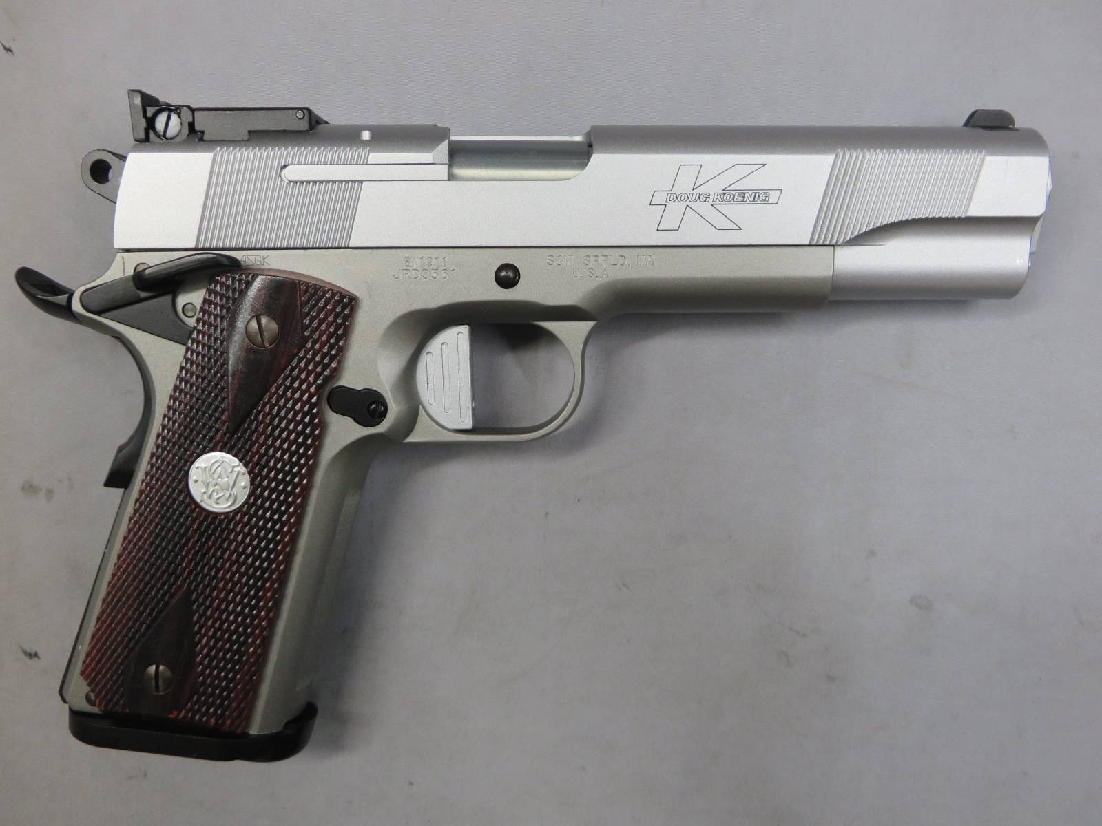 【ウエスタンアームズ】SW1911 DK ダグケニック Ver.3 オールシルバー