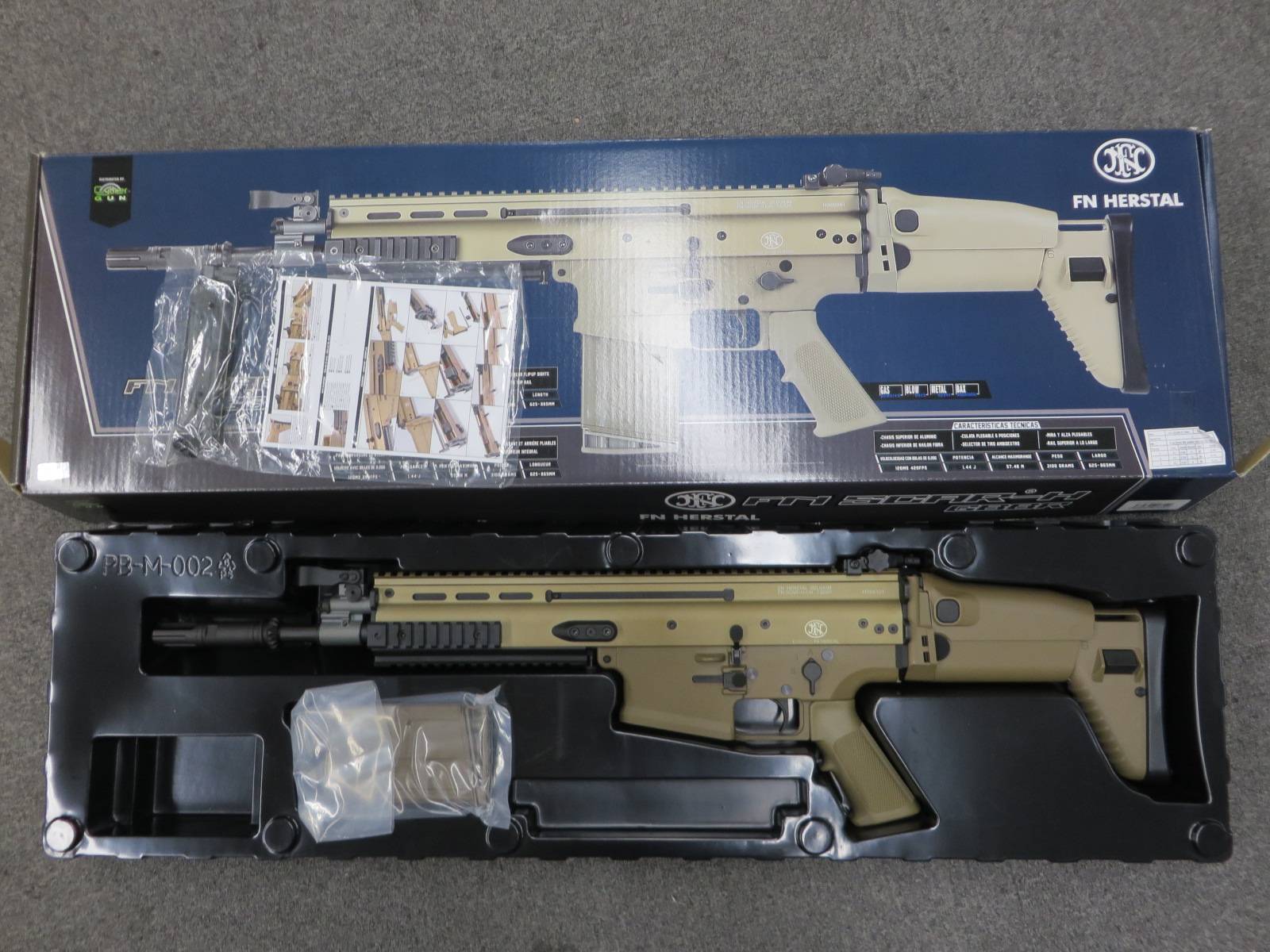 【CyberGun/VFC】FN SCAR-H Mk17 TAN GBBR