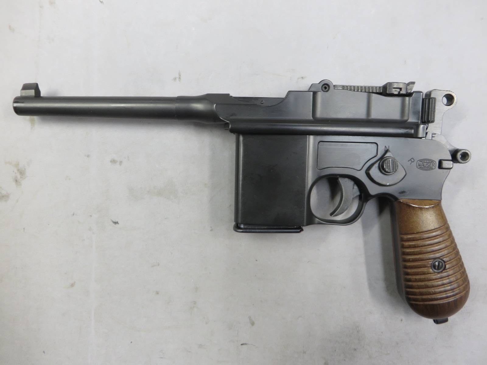 【マルシン】モーゼル M712  マットブラック ABS PF ブローバック モデルガン