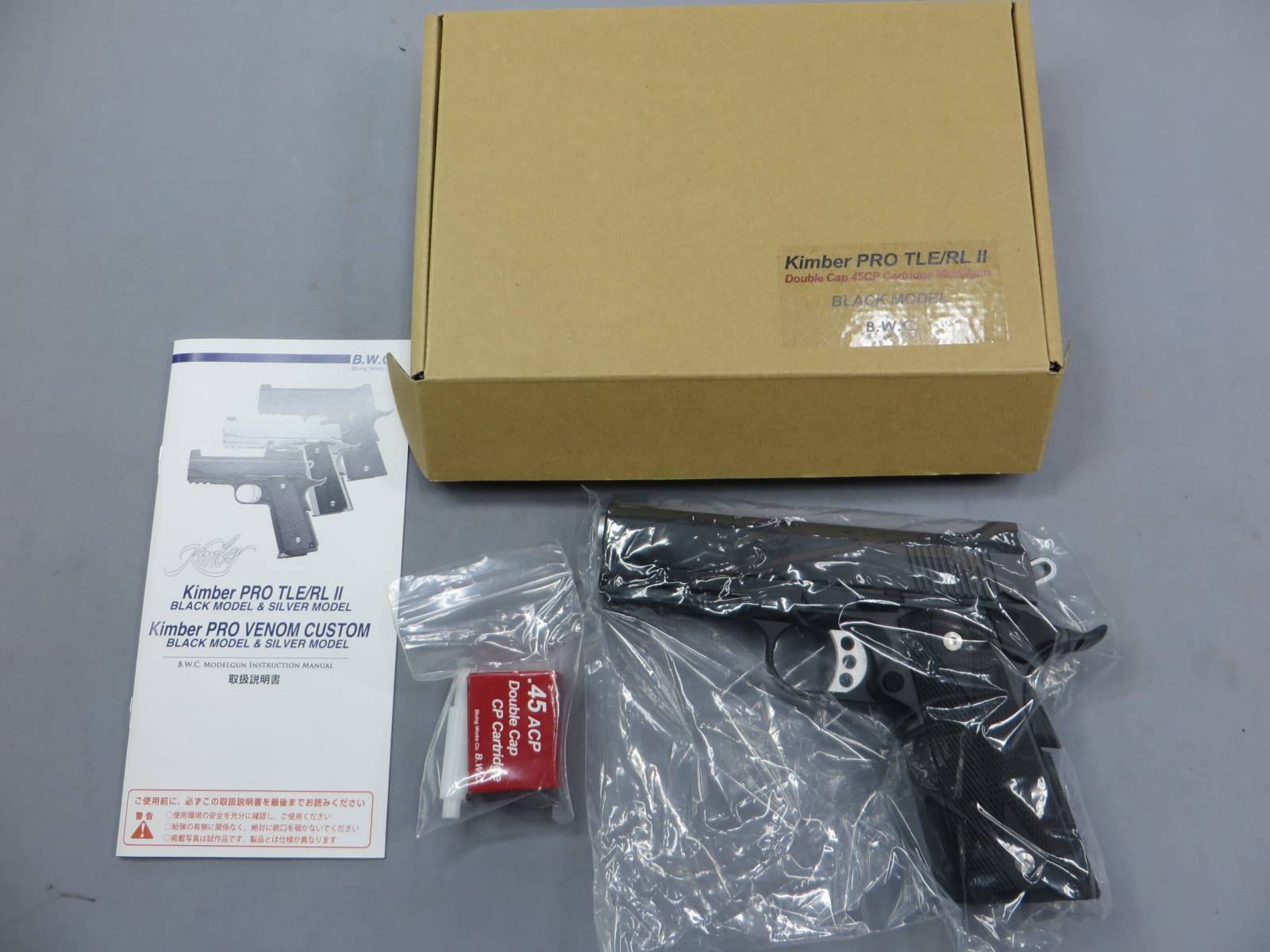 【BWC】Kimber PRO TLE/RL2 モデルガン