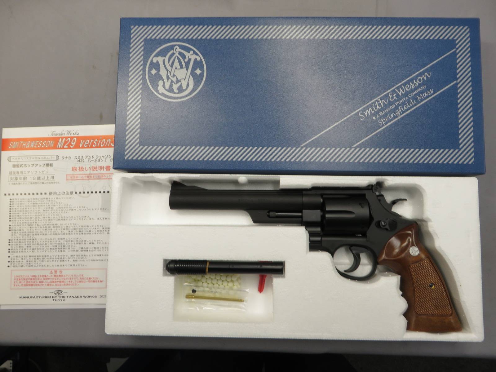 【タナカ】S&W M29 カウンターボアード 6.5inch HW Ver.3