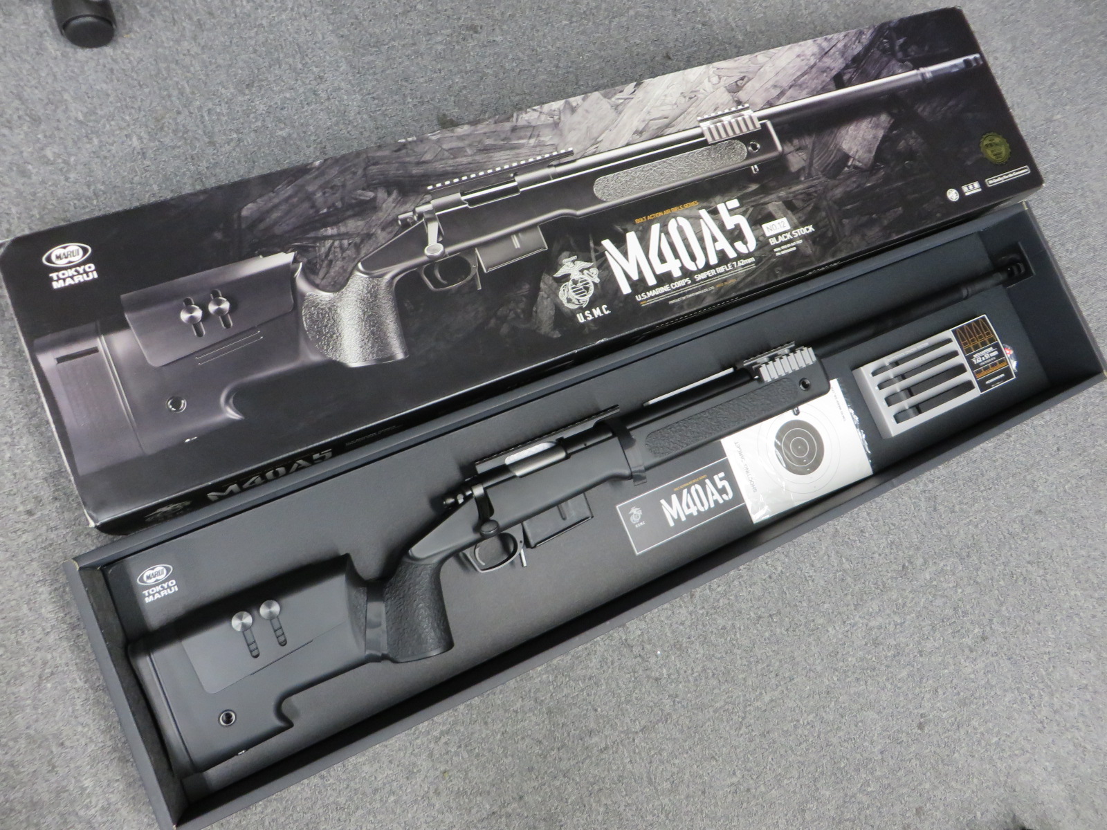 【東京マルイ】M40A5 ブラック ストック