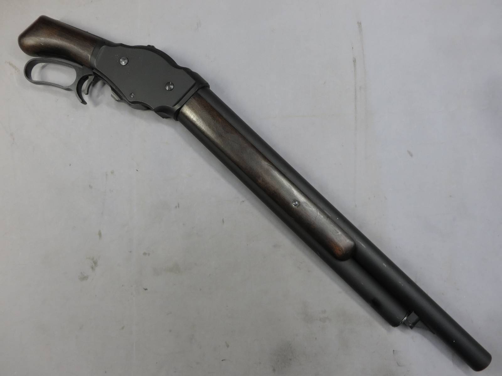 【マルシン】M1887 ショート マットブラックコーティング HW・木製ストック組込