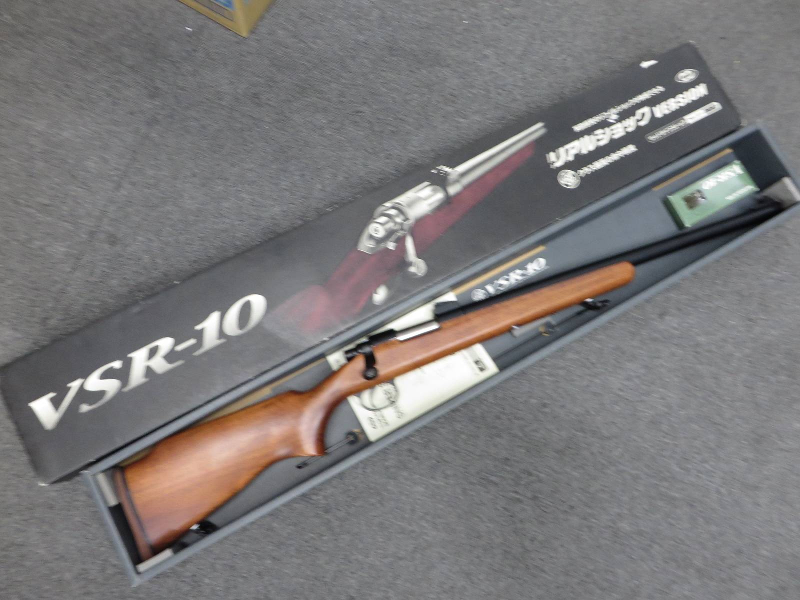 【東京マルイ】VSR-10 リアルショックVer・木製ストック組込