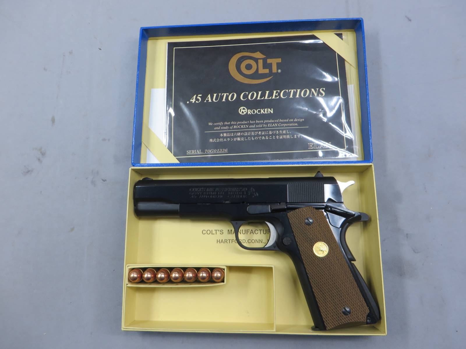 【エラン】コルト ガバメント MK4 シリーズ70 　モデルガン